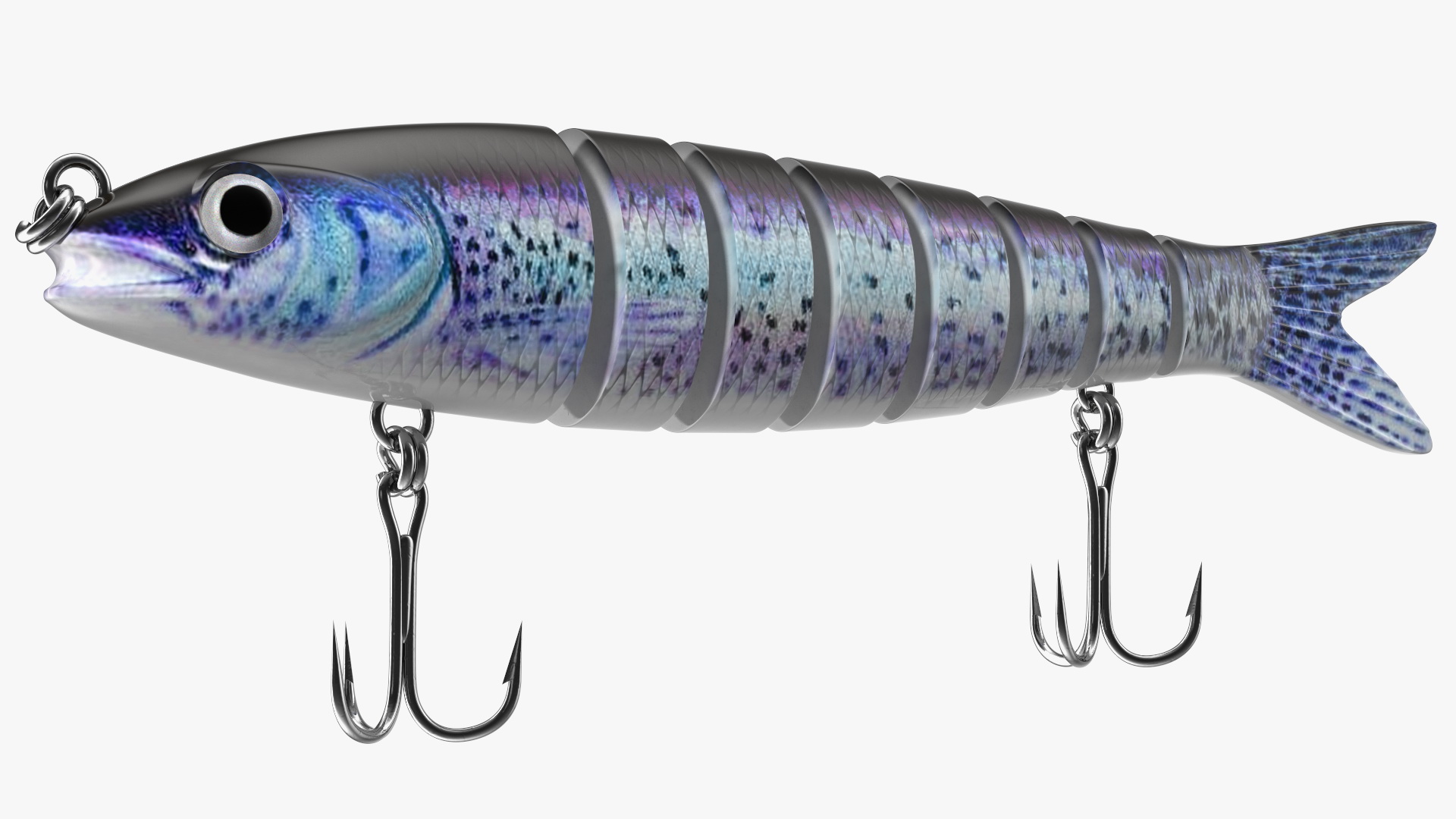 Multi Jointed Swimbait Lure 3D