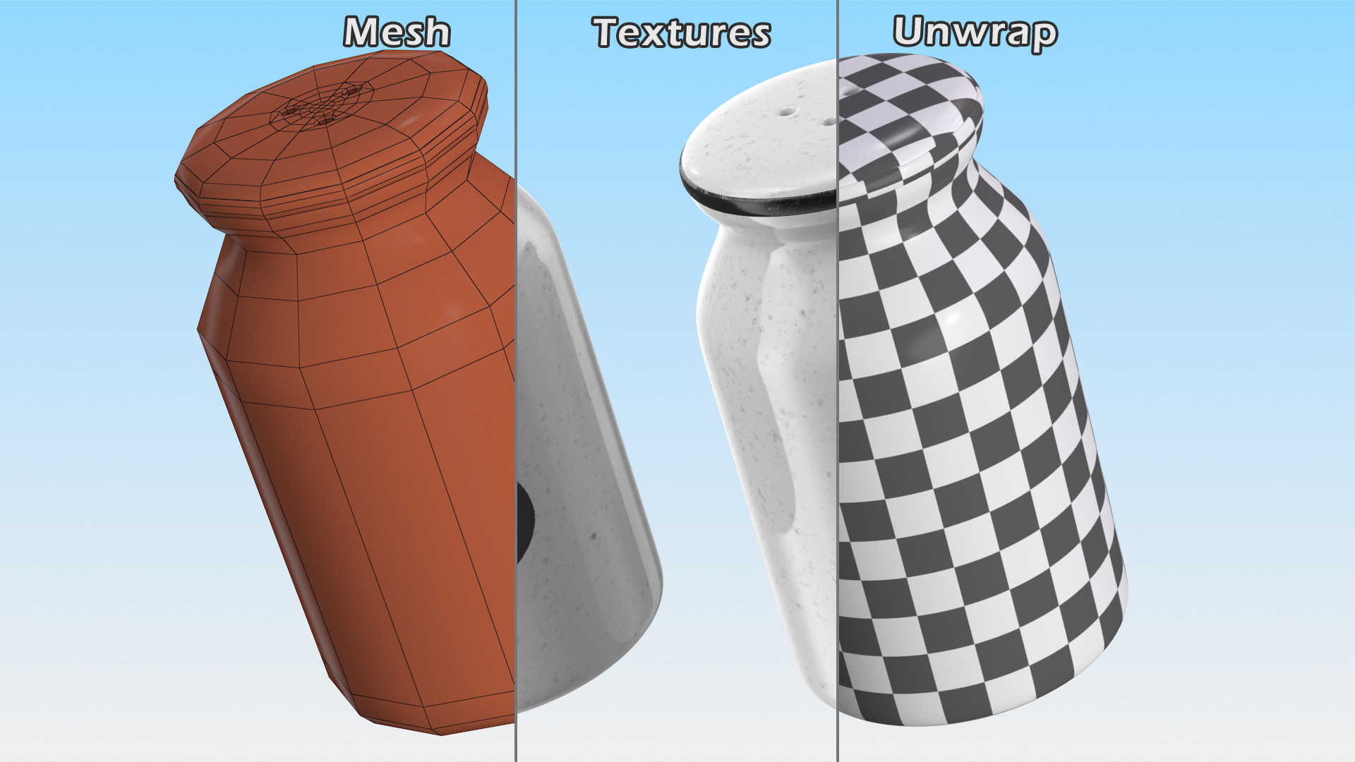 3D Salt Shaker