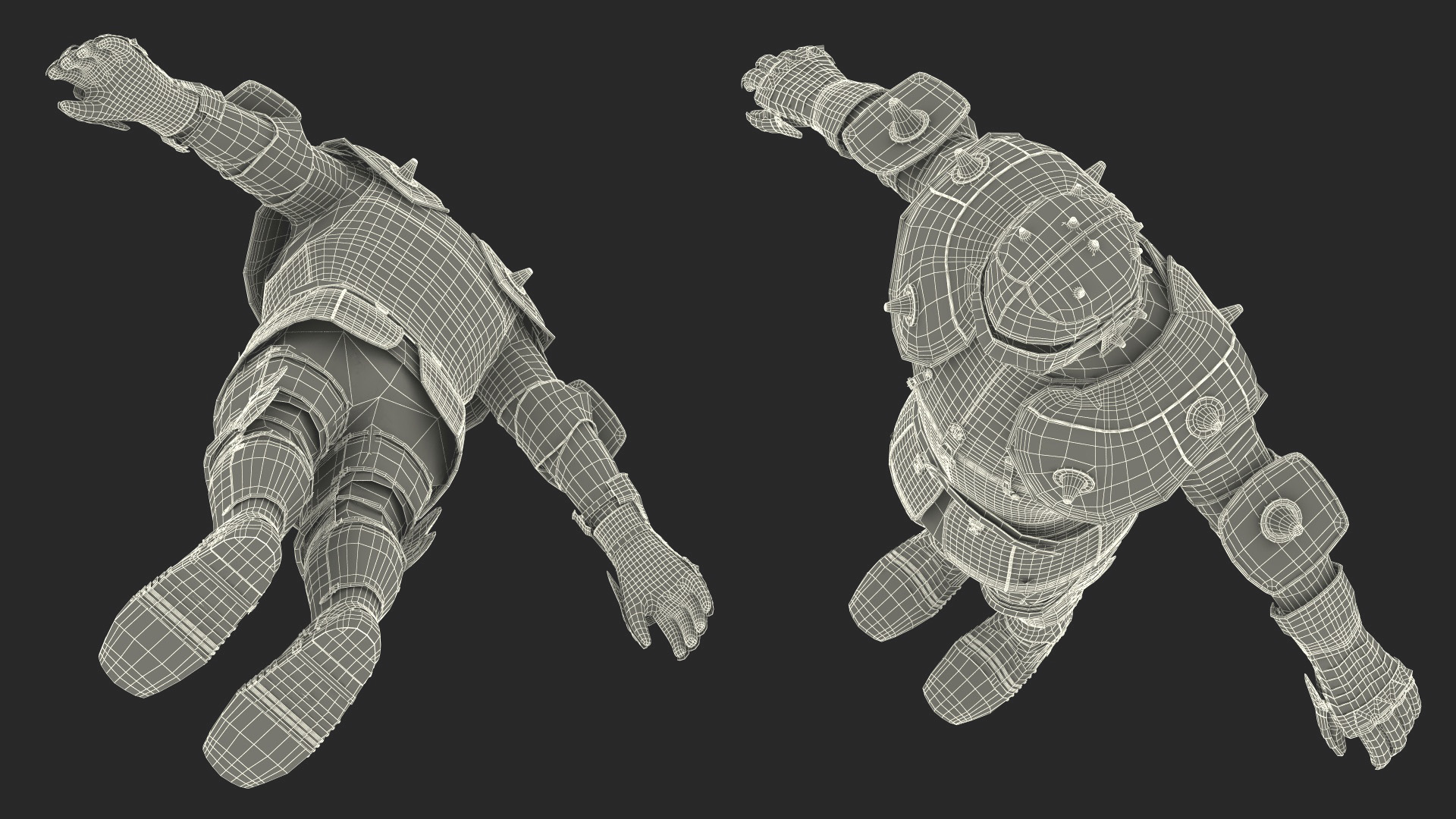 3D Medieval Knight Armor Suit