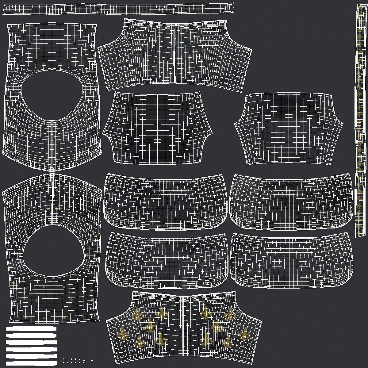 3D Medieval Knight Armor Suit