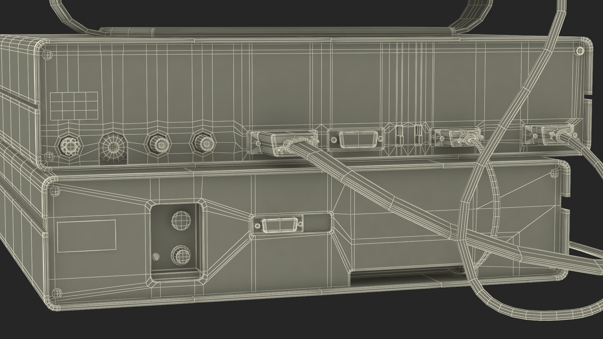 3D model DVK-2 Retro Computer