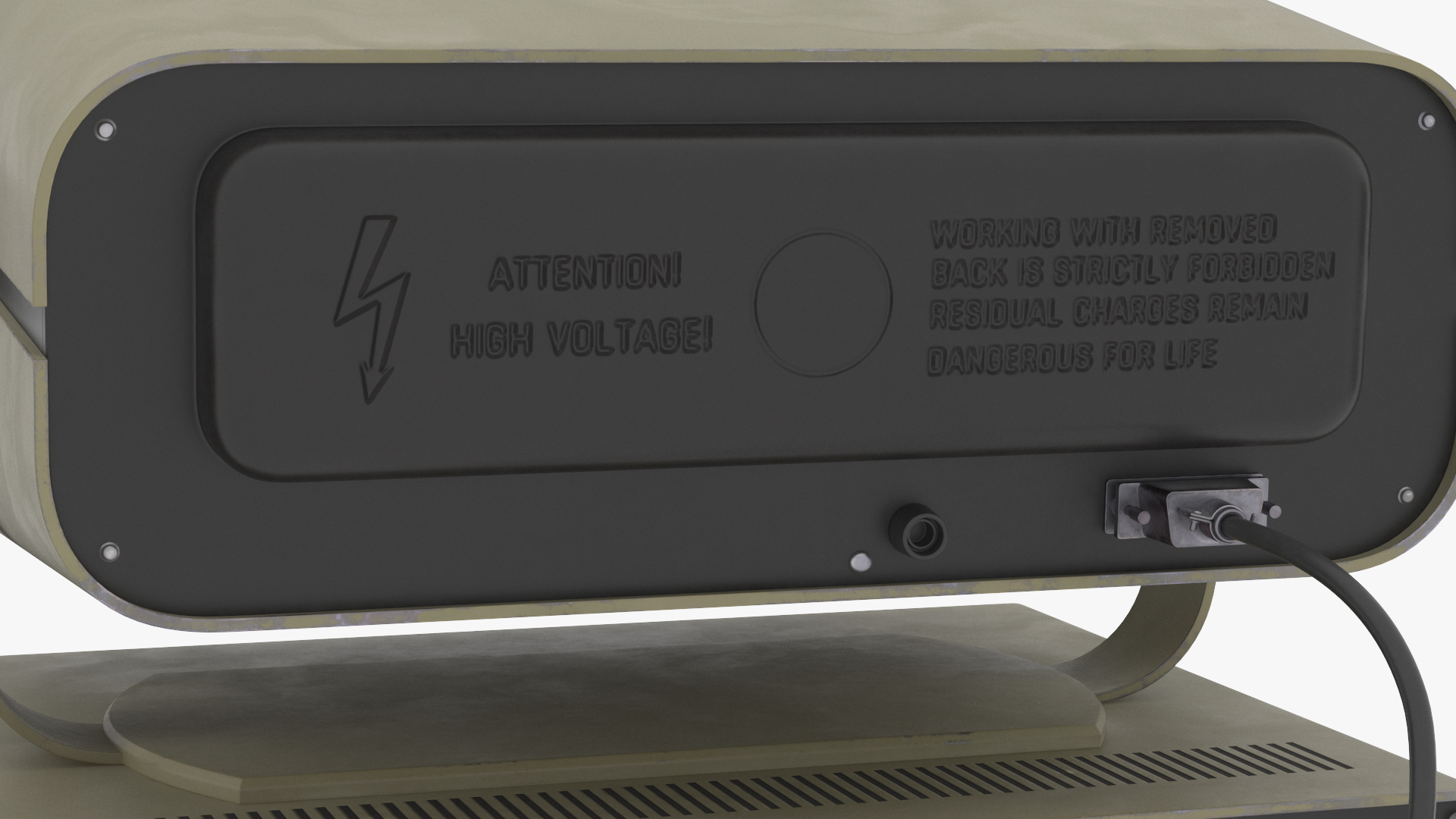 3D model DVK-2 Retro Computer