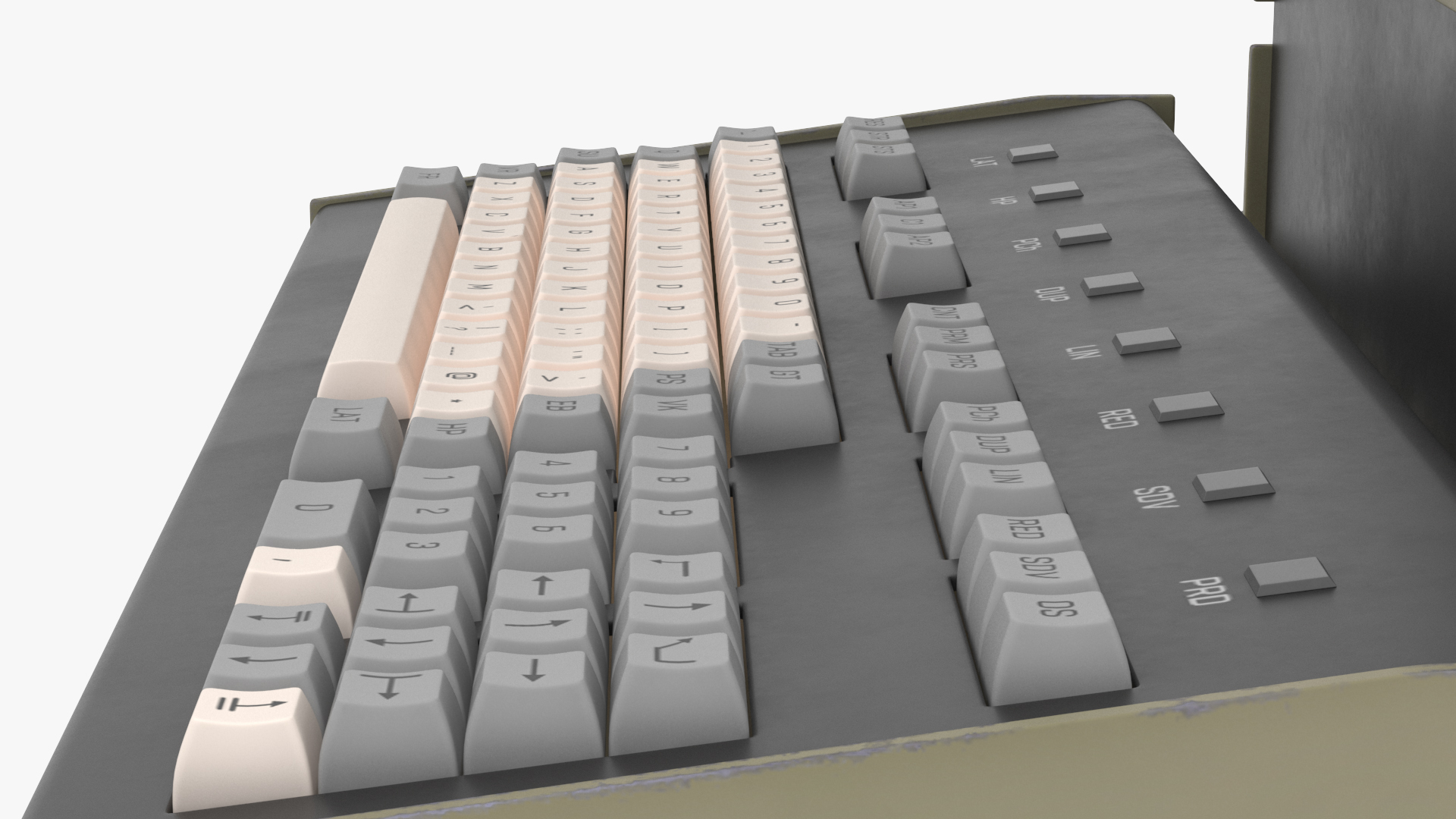 3D model DVK-2 Retro Computer