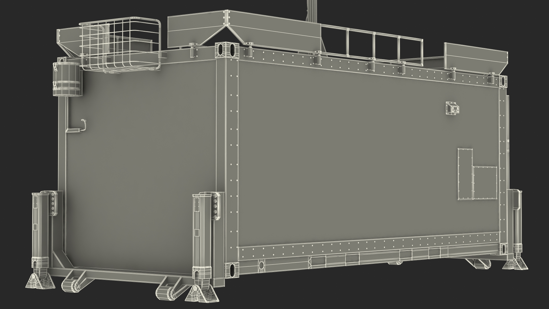 3D model Missile Control Unit