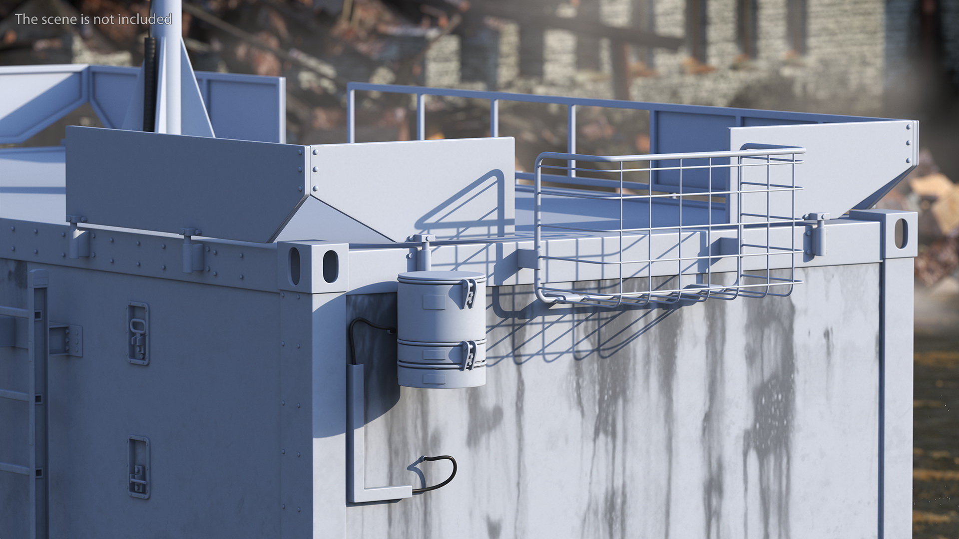 3D model Missile Control Unit