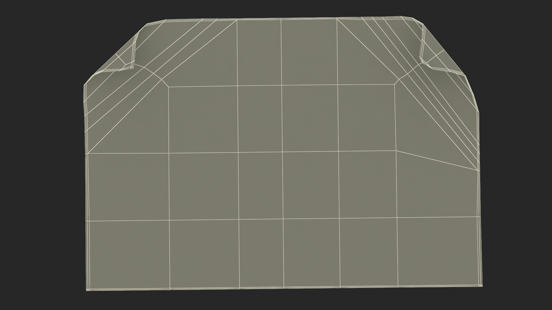 3D model Paper Sheet With Two Curled Corners