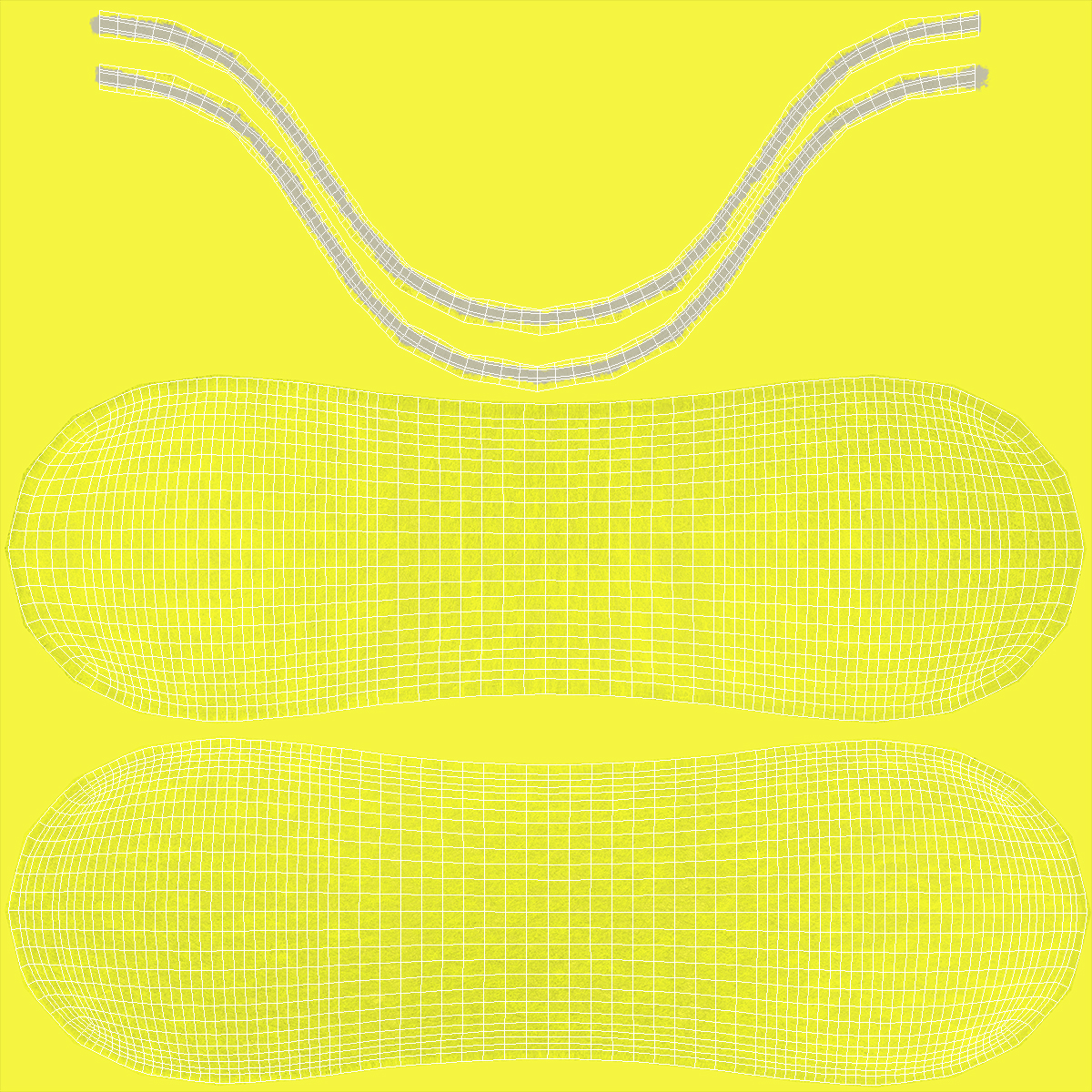 3D model Tennis Ball with Fur