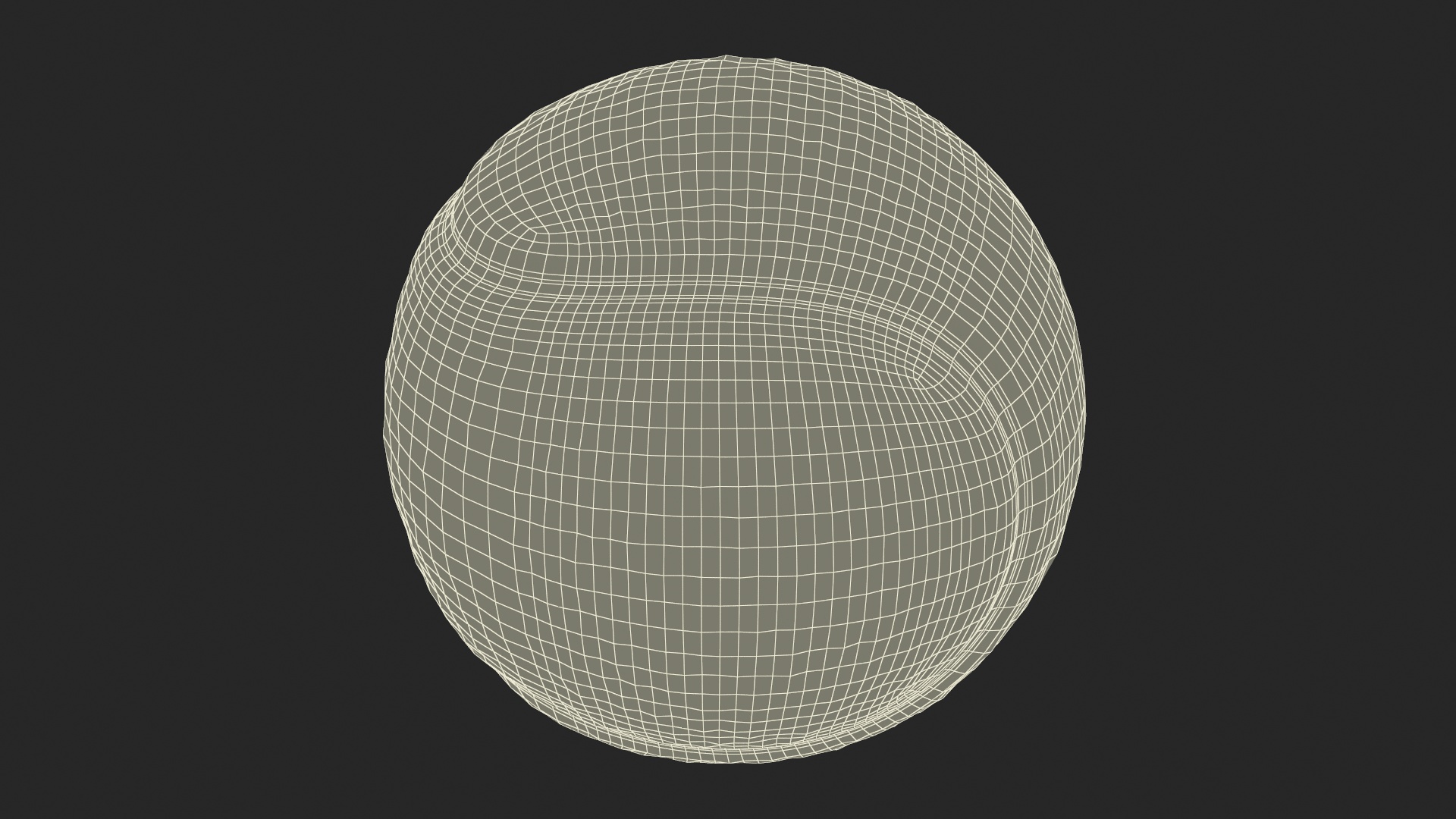3D model Tennis Ball with Fur
