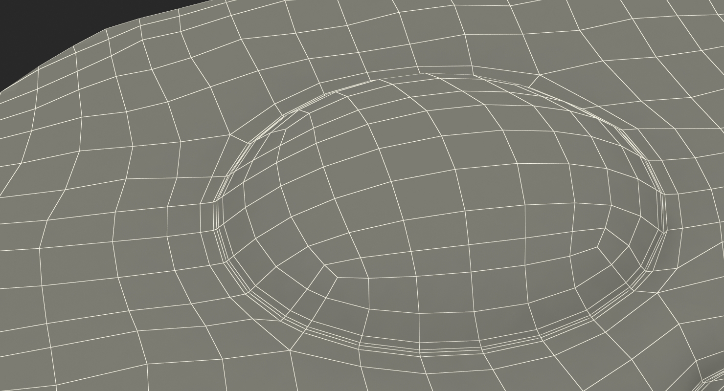 Two Fried Eggs 3D model