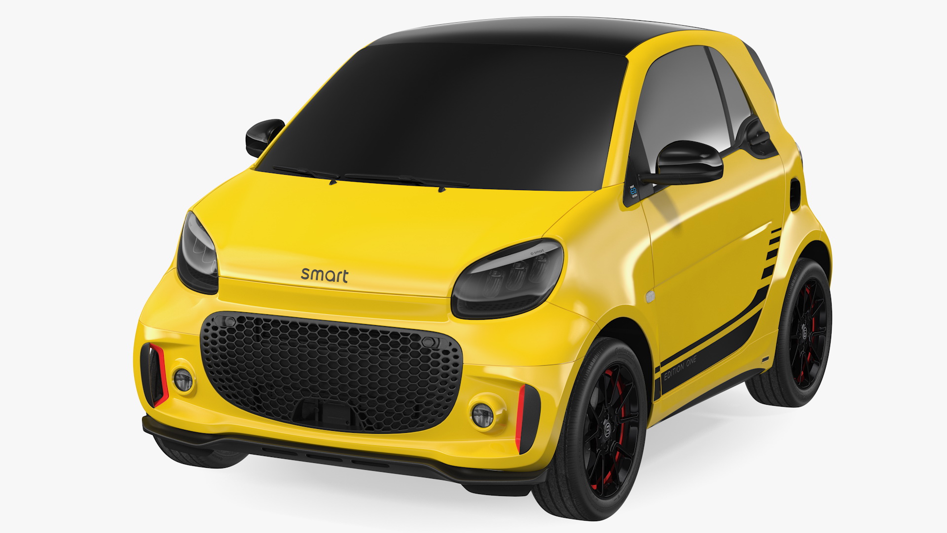 3D Smart EQ Fortwo Coupe Electric Simple Interior