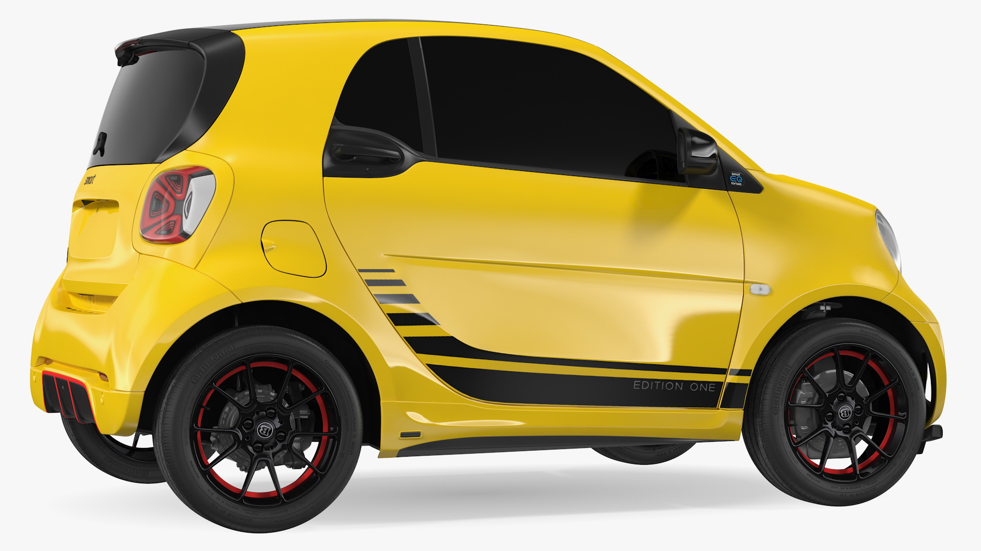 3D Smart EQ Fortwo Coupe Electric Simple Interior