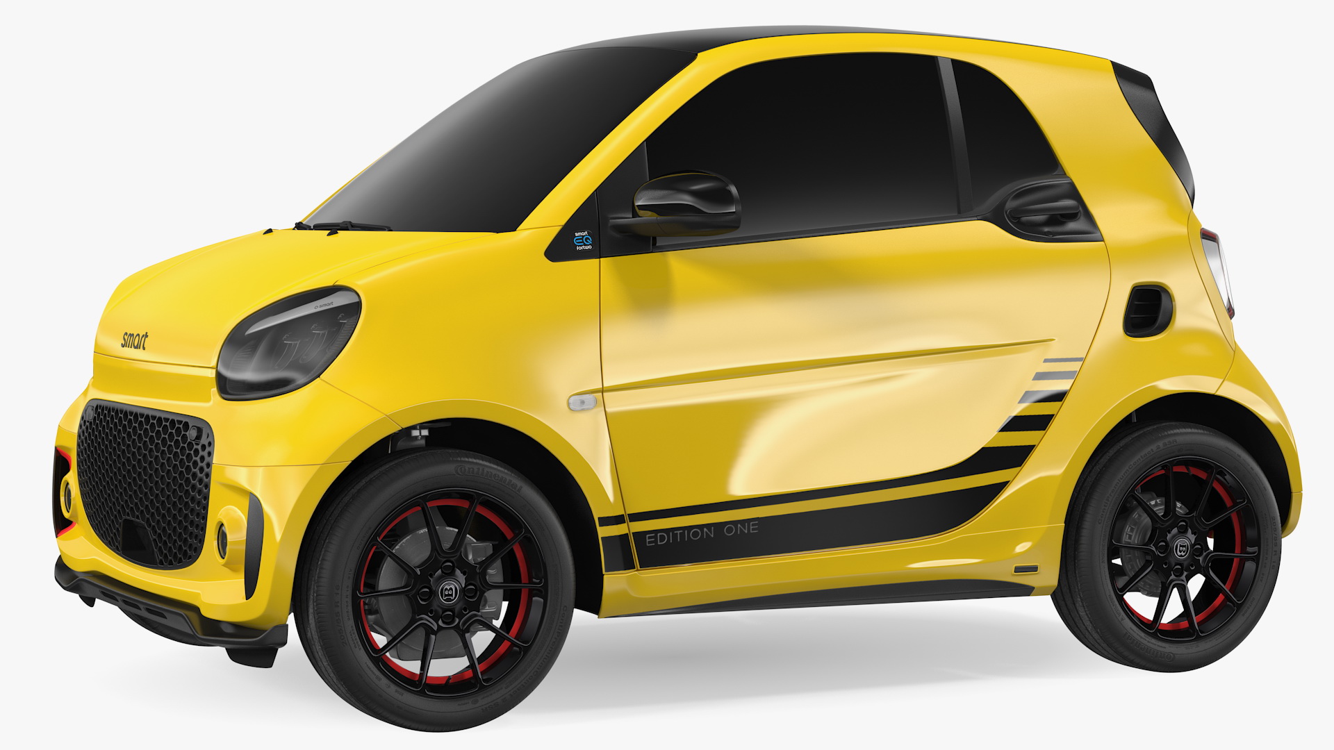 3D Smart EQ Fortwo Coupe Electric Simple Interior