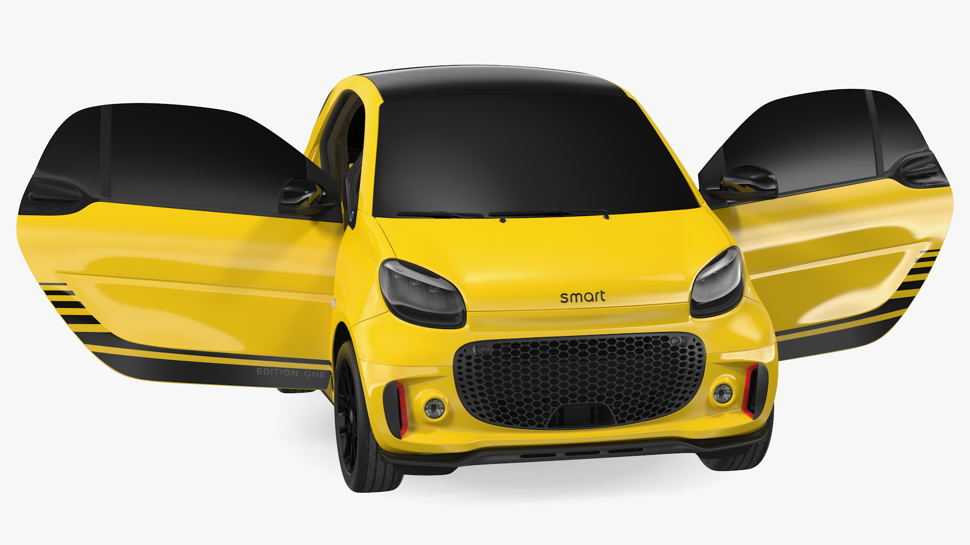 3D Smart EQ Fortwo Coupe Electric Simple Interior