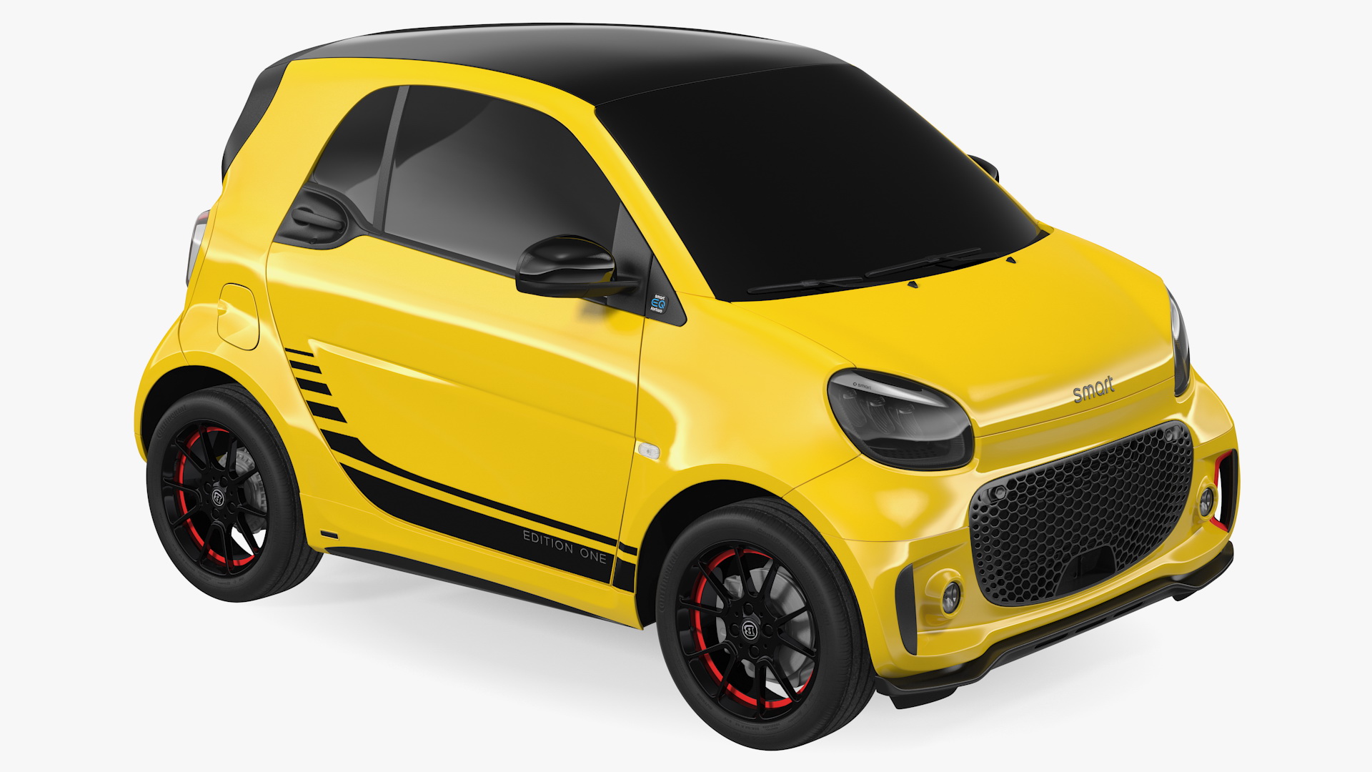 3D Smart EQ Fortwo Coupe Electric Simple Interior