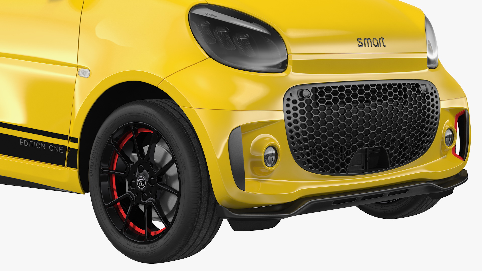 3D Smart EQ Fortwo Coupe Electric Simple Interior