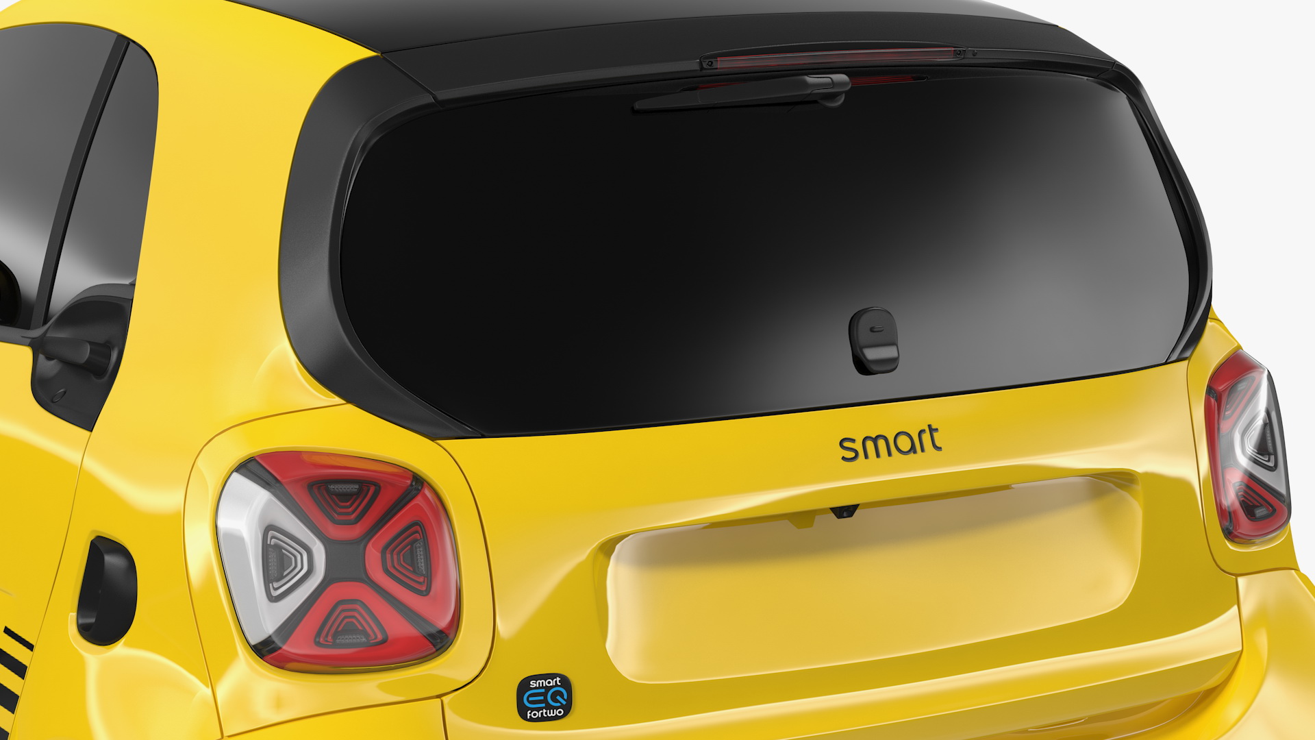 3D Smart EQ Fortwo Coupe Electric Simple Interior