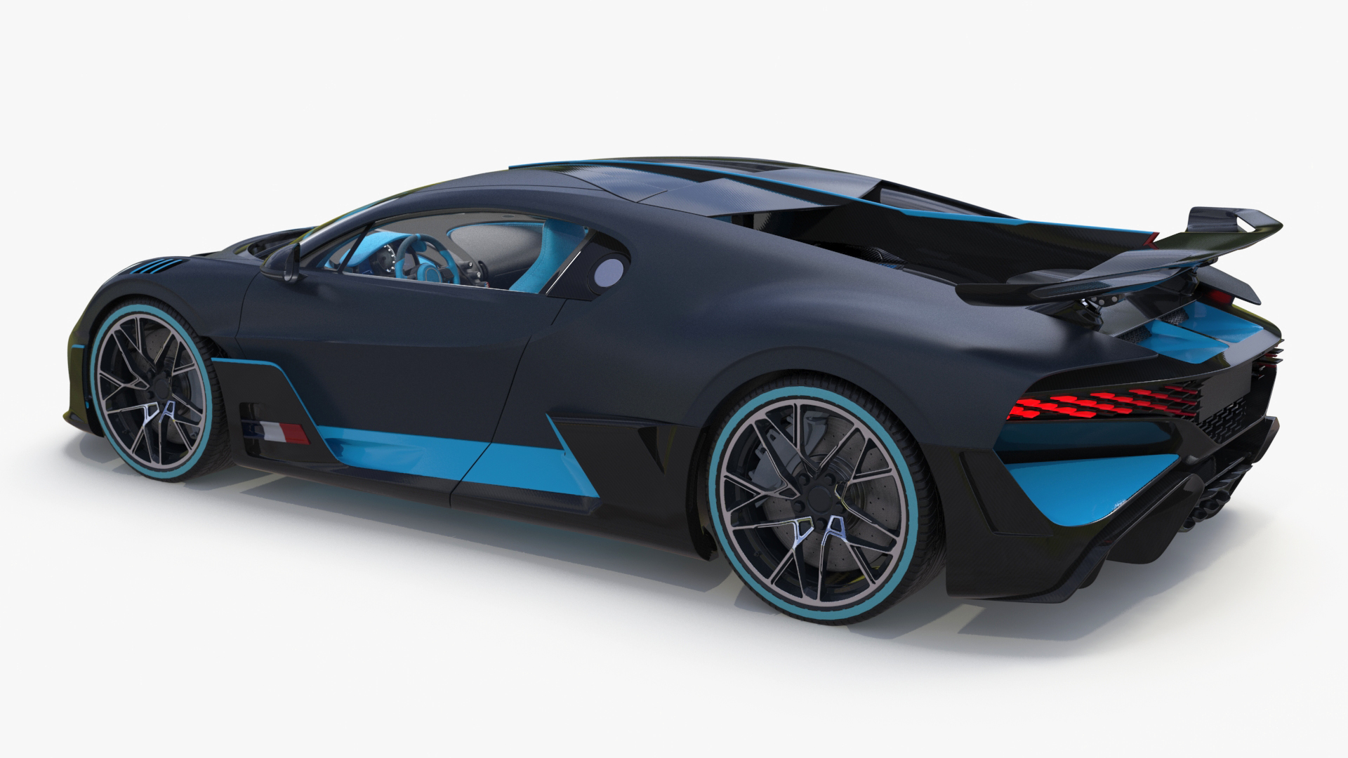 Exotic Performance Coupe Grey 3D model
