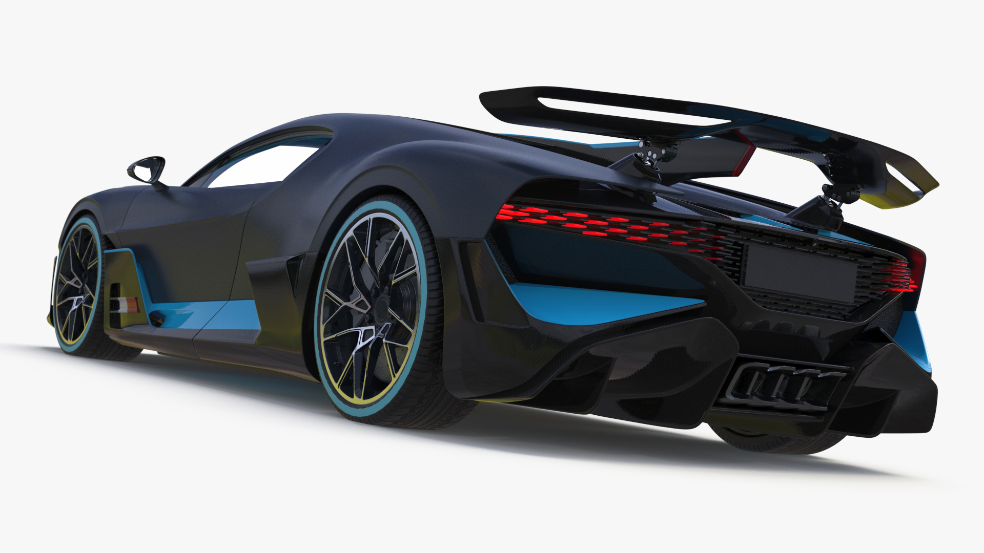 Exotic Performance Coupe Grey 3D model