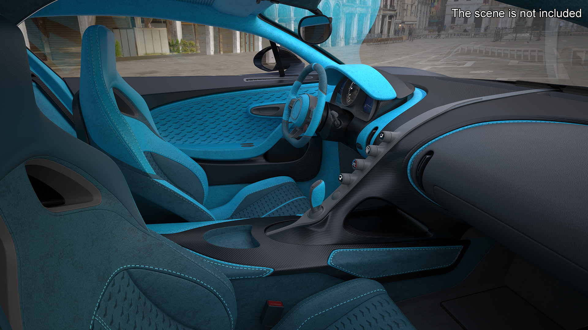 Exotic Performance Coupe Grey 3D model