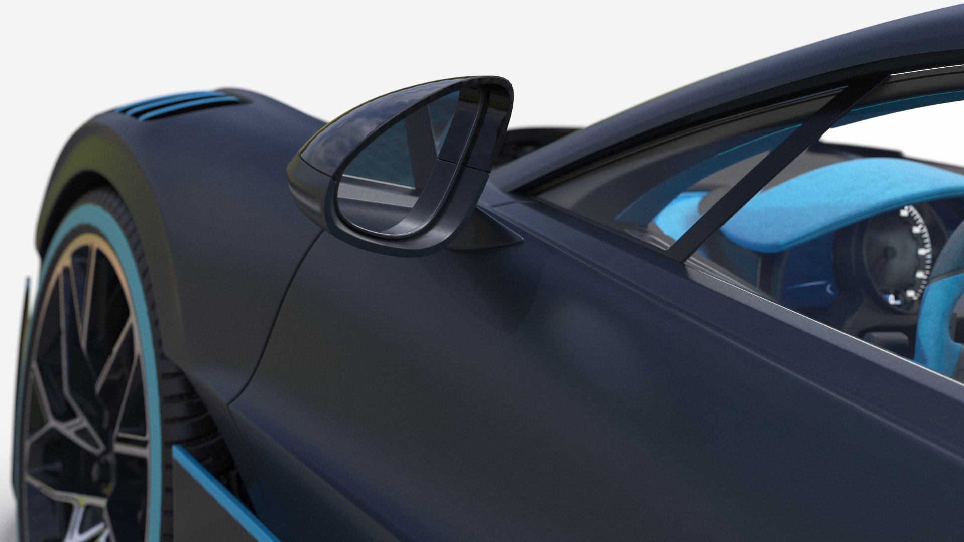 Exotic Performance Coupe Grey 3D model