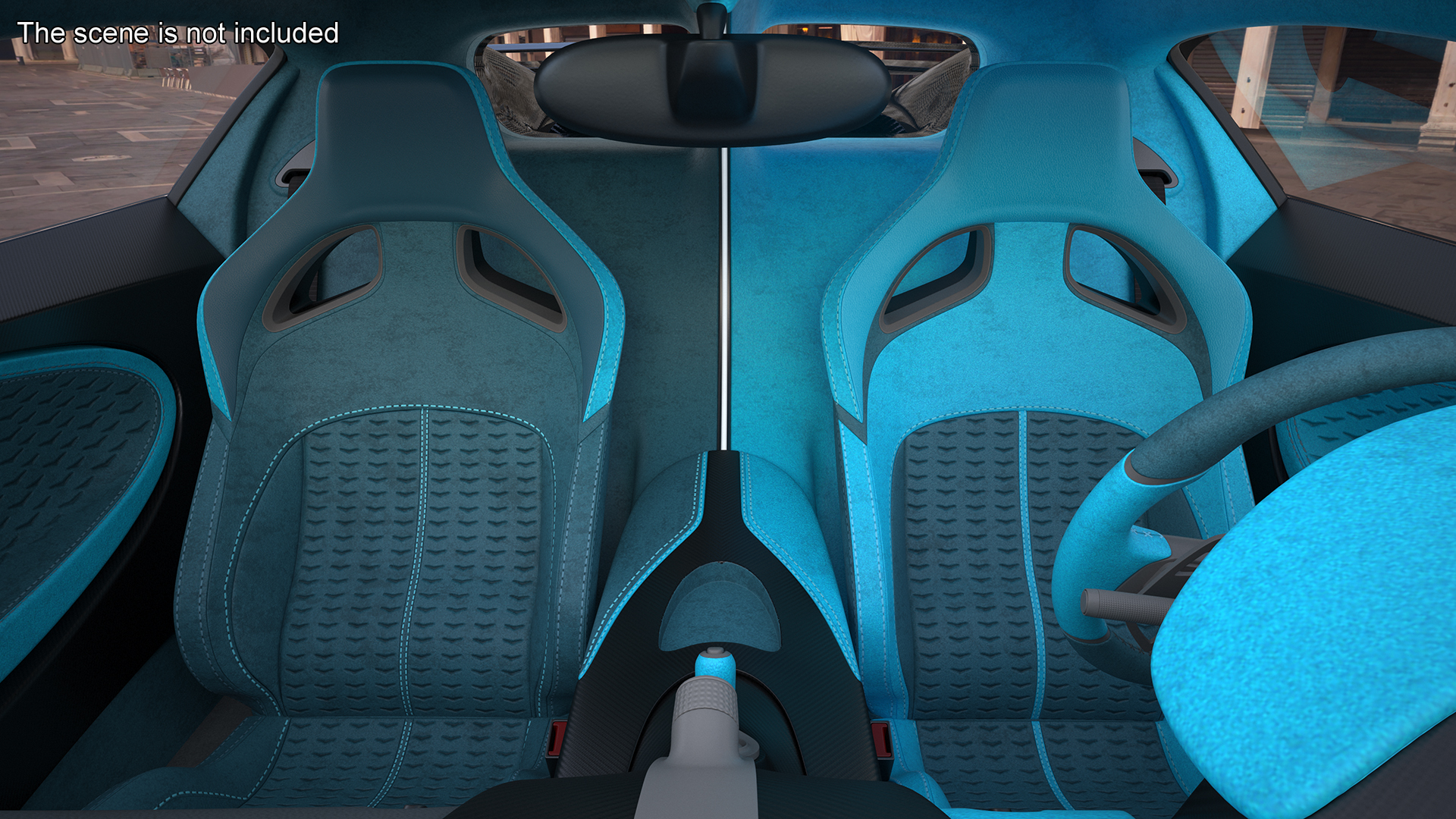 Exotic Performance Coupe Grey 3D model