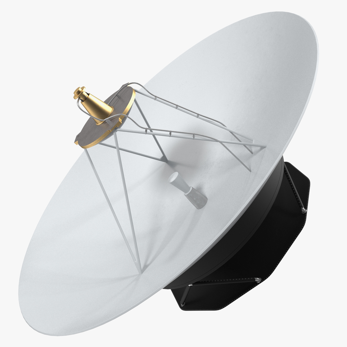 Parabolic Antenna 3D Model