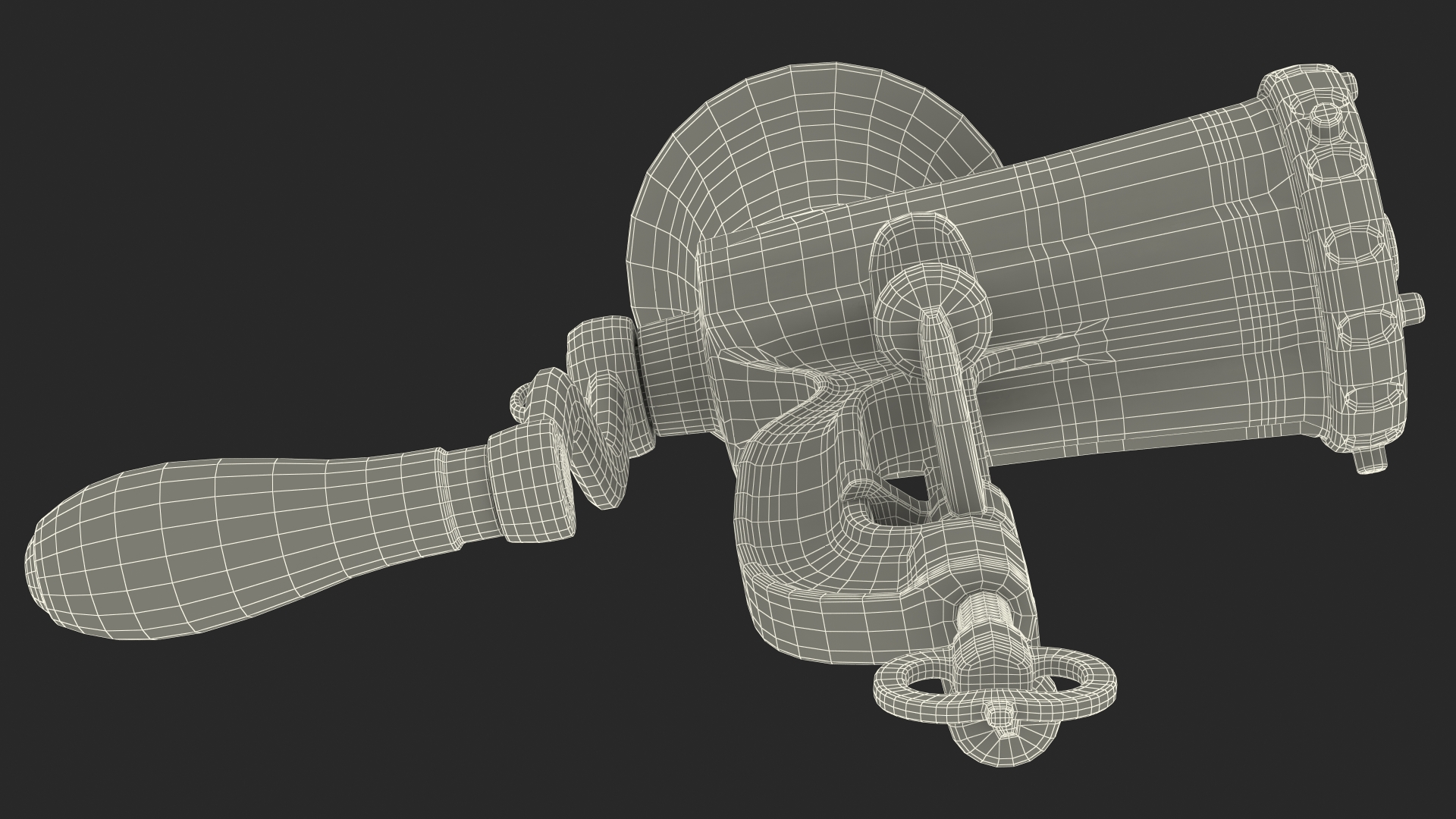 Hand Meat Grinder 3D