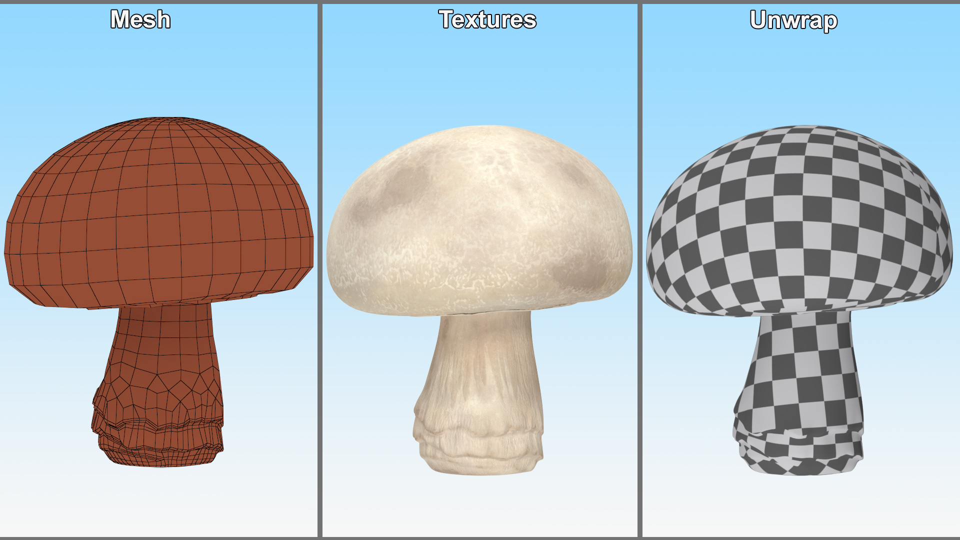 3D model Champignon