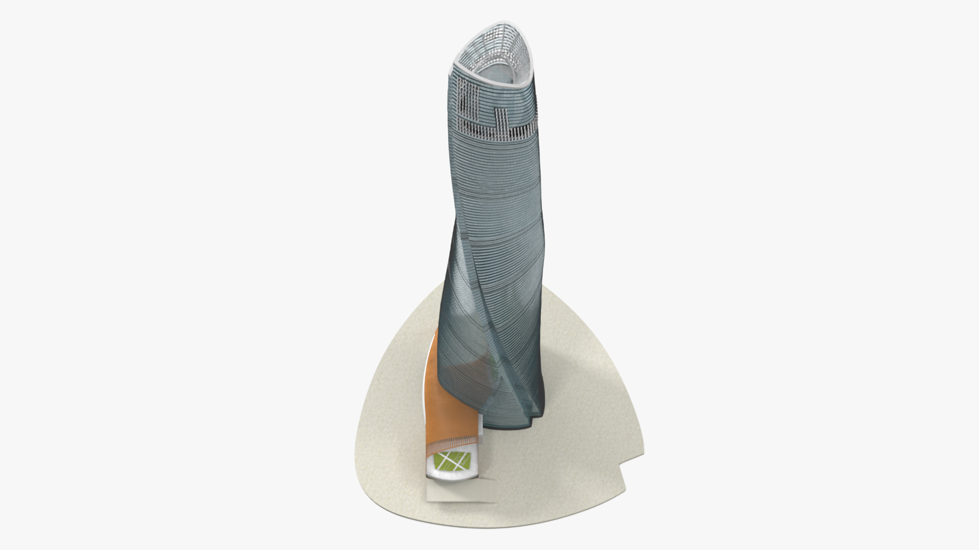3D model Shanghai Tower Chinas Tallest Skyscraper