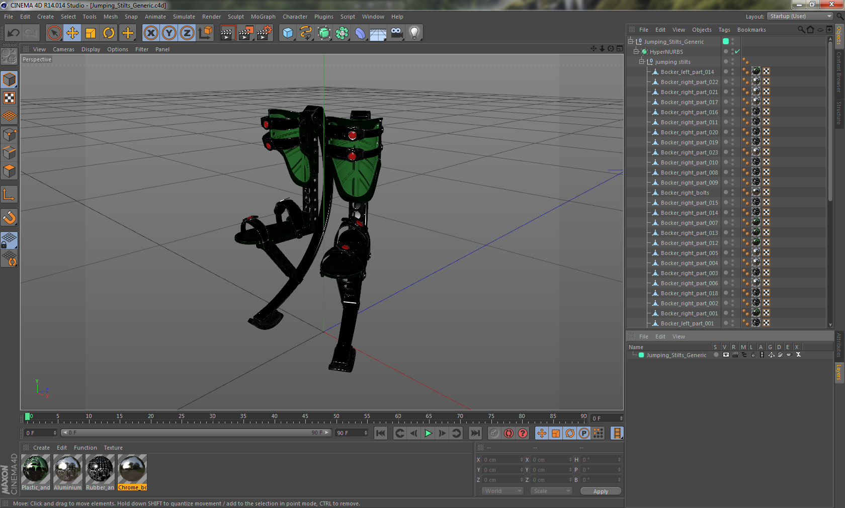 3D Spring Stilts Generic