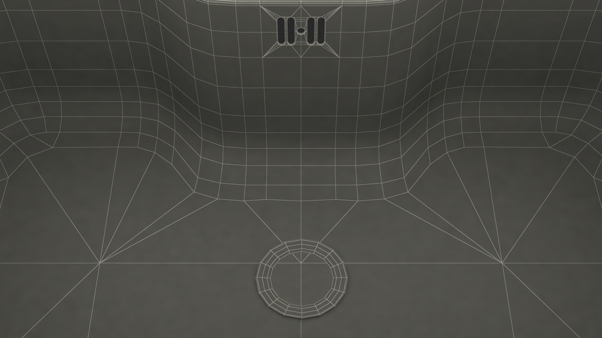 3D Single Bowl Square Inset Sink with Tap model