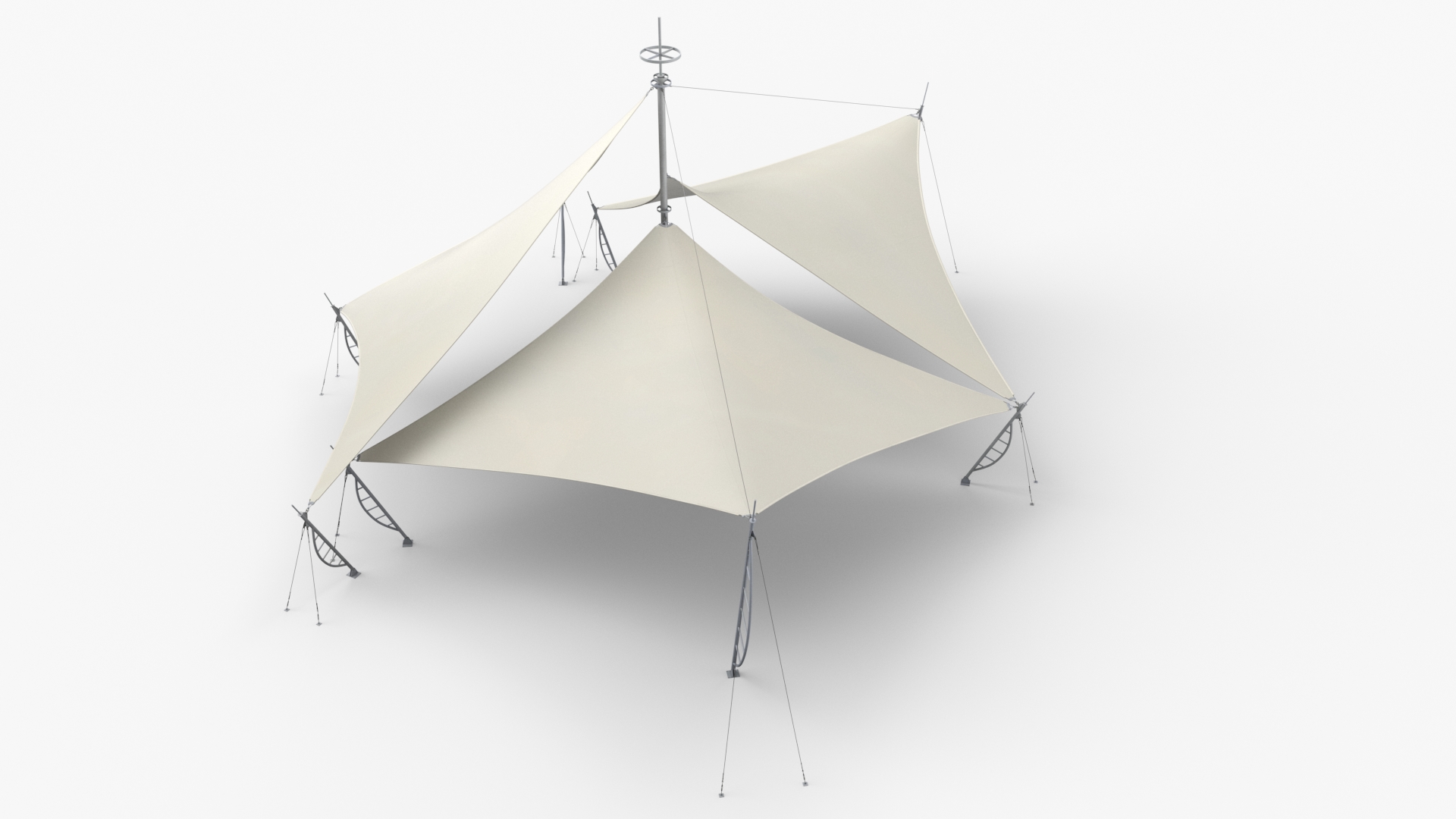 Tent Pavilions 3D model