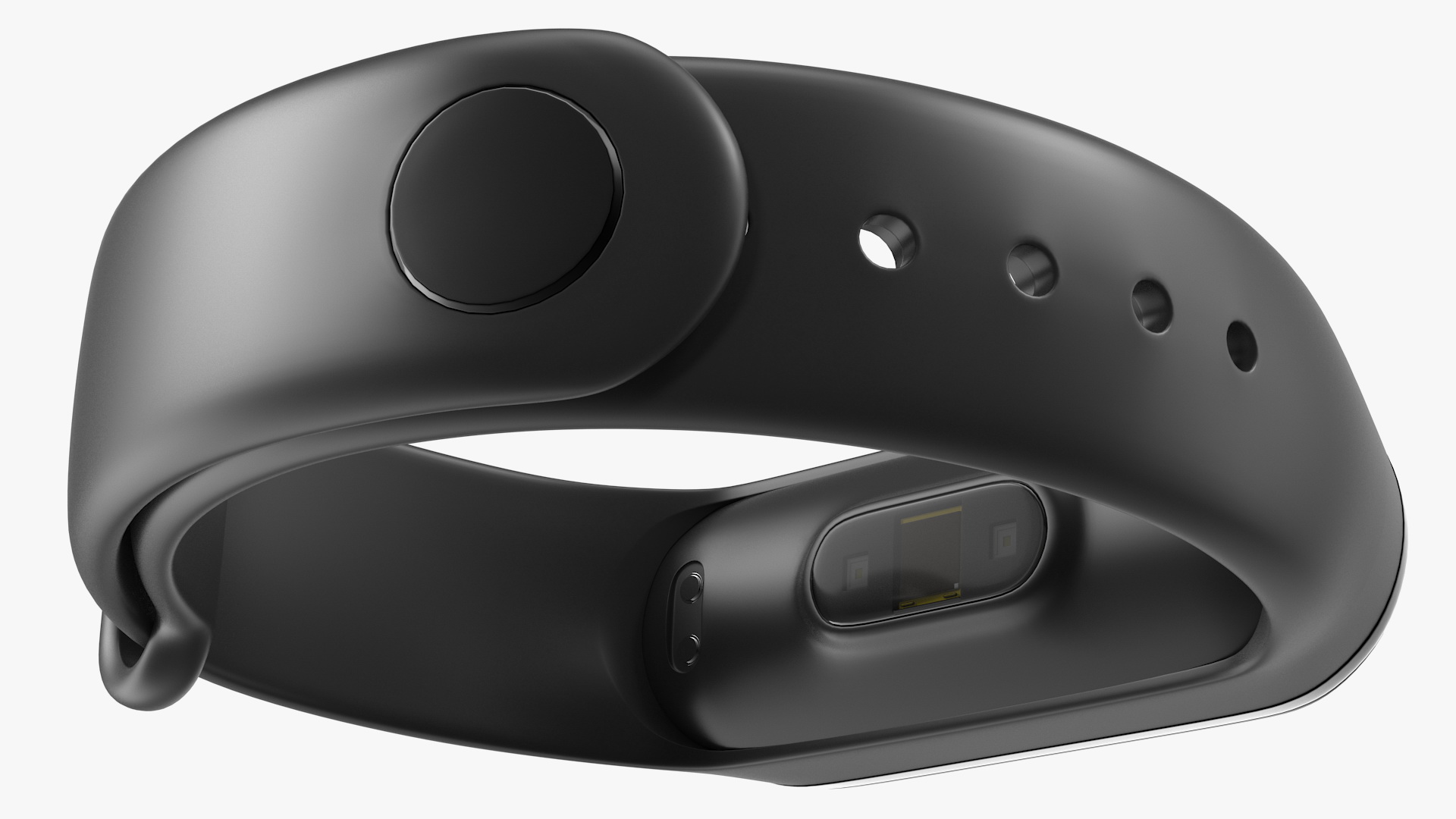 3D Xiaomi Mi Smart Band 4 Fitness Tracker model