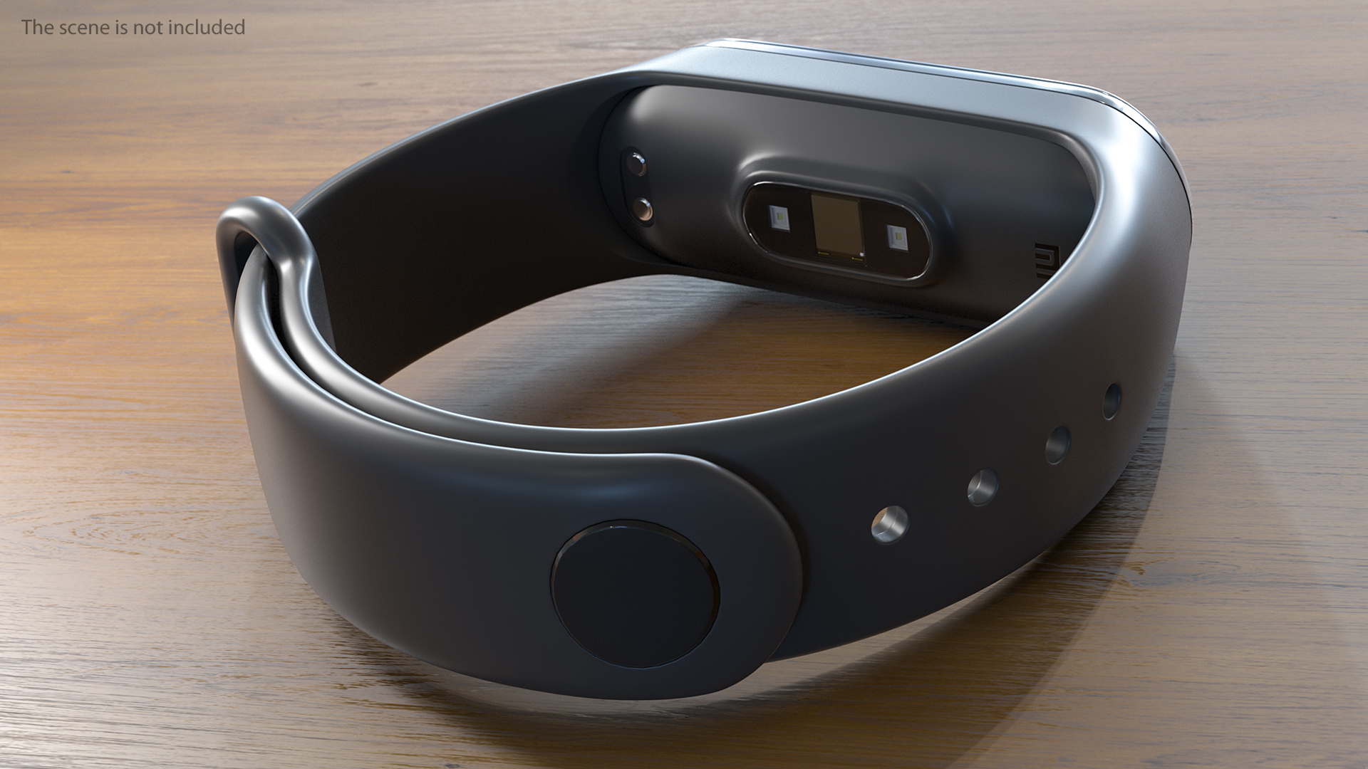 3D Xiaomi Mi Smart Band 4 Fitness Tracker model