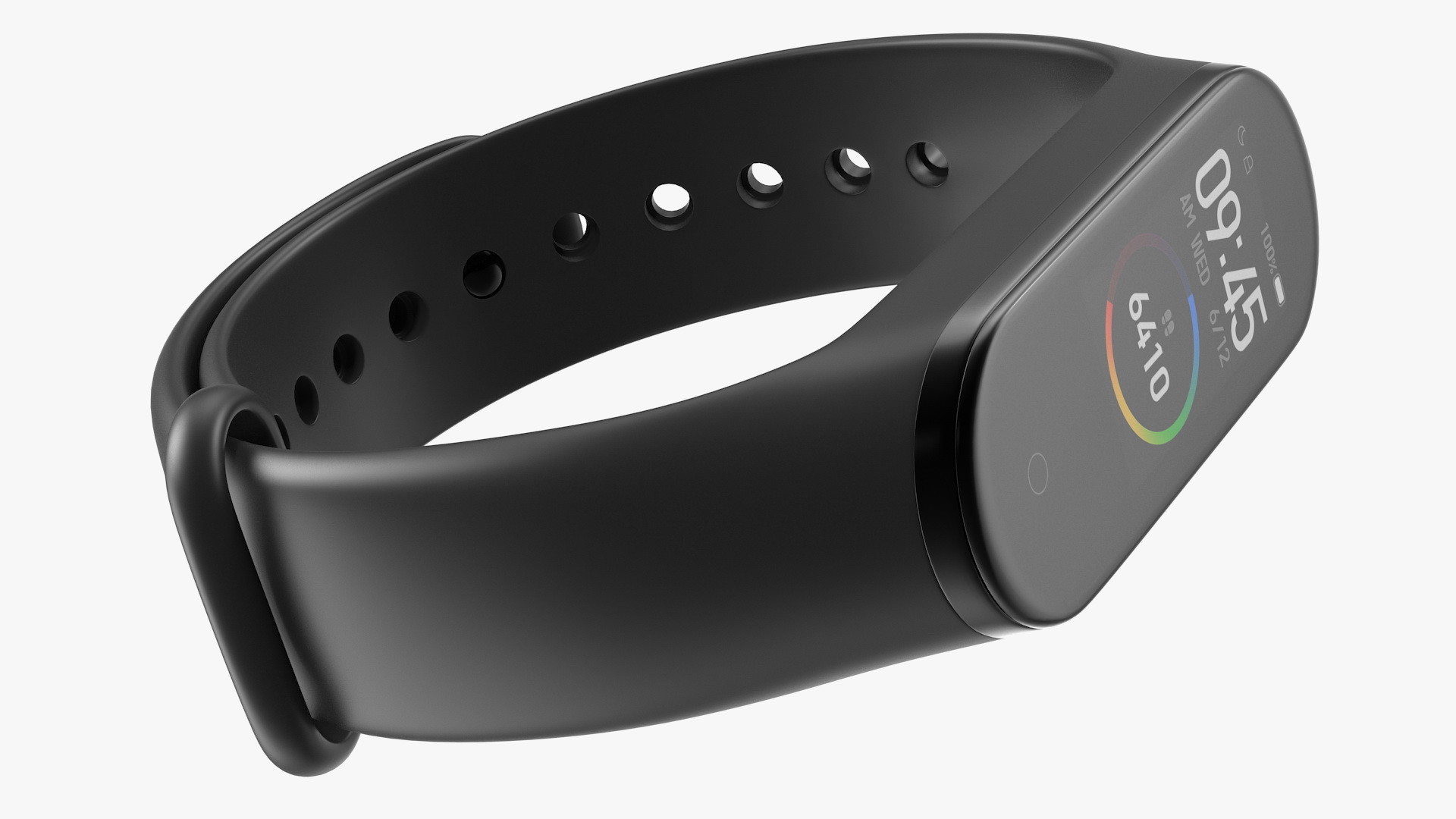 3D Xiaomi Mi Smart Band 4 Fitness Tracker model
