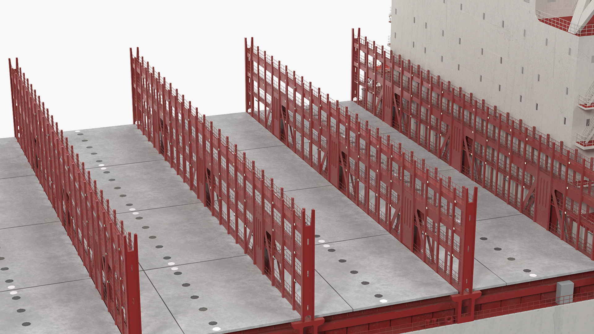 3D Ultra Large Container Vessel model
