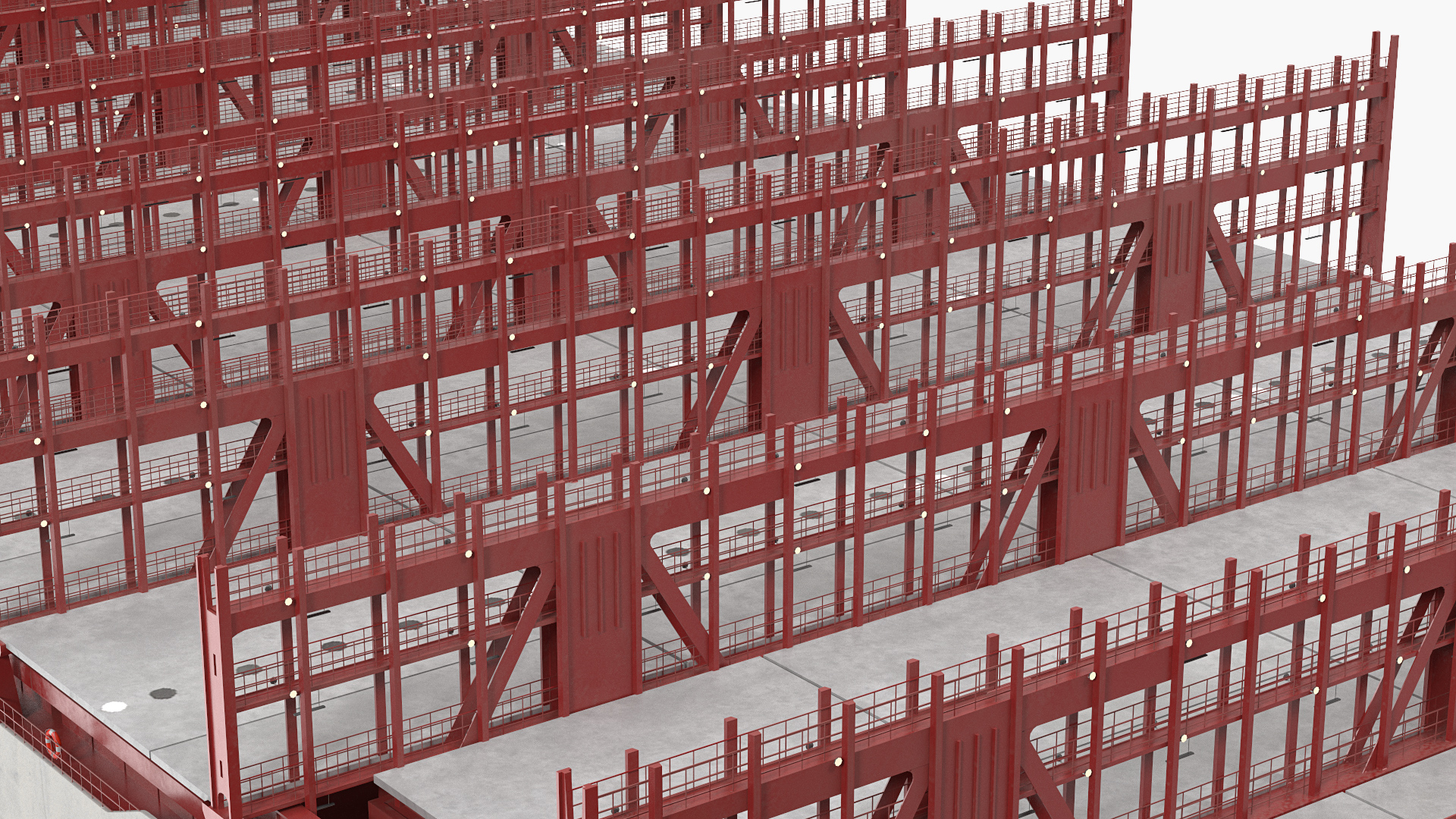 3D Ultra Large Container Vessel model