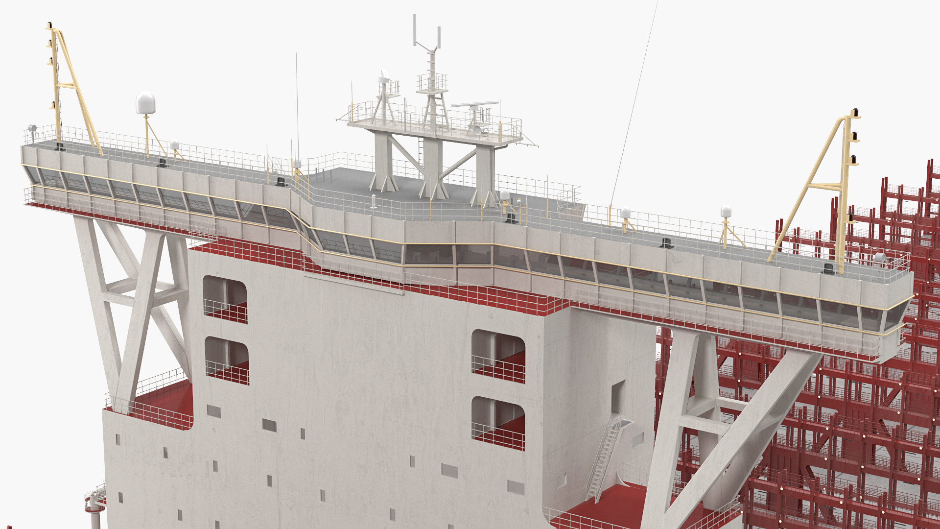 3D Ultra Large Container Vessel model