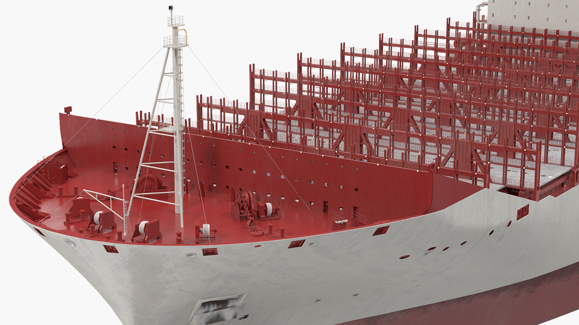 3D Ultra Large Container Vessel model