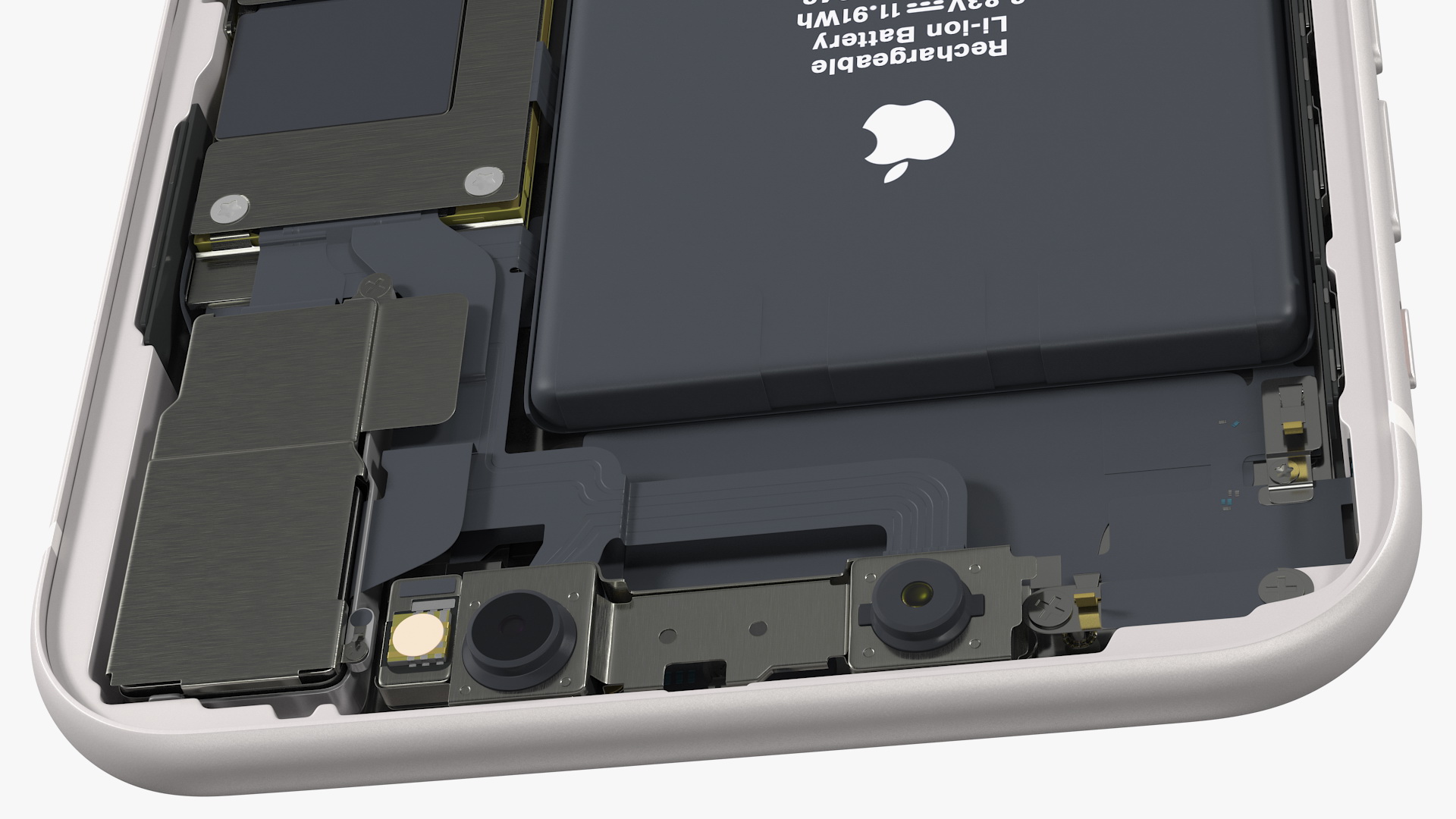 3D iPhone 11 Disassembled without Display model