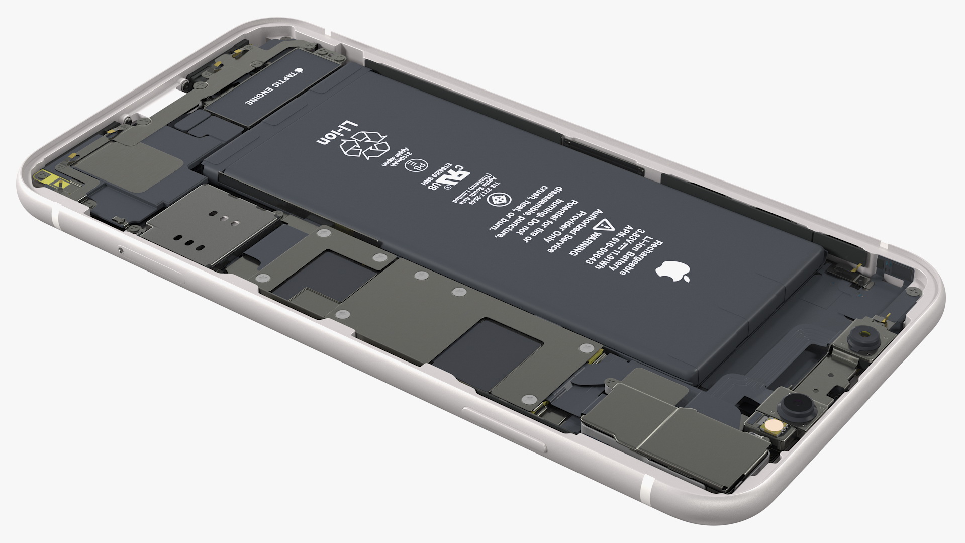 3D iPhone 11 Disassembled without Display model