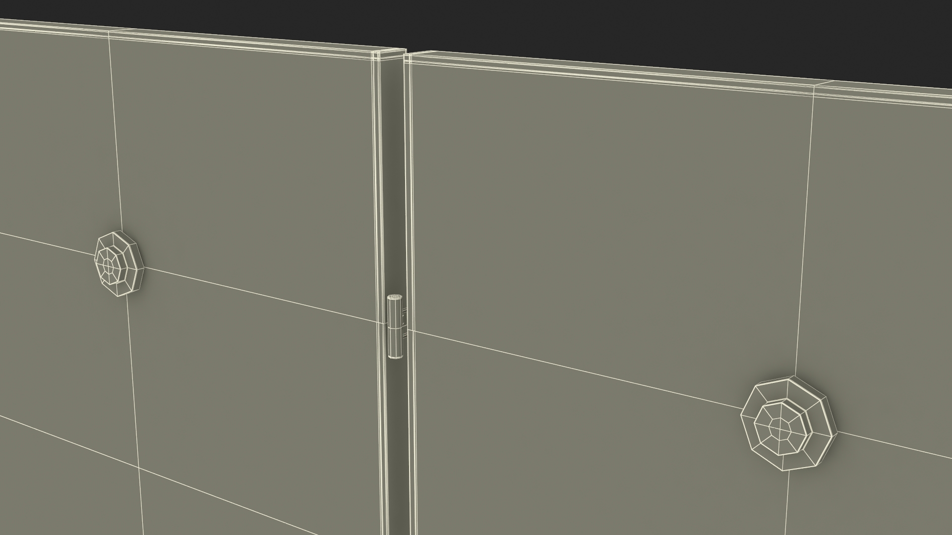 Satellite Solar Panel Array 3D