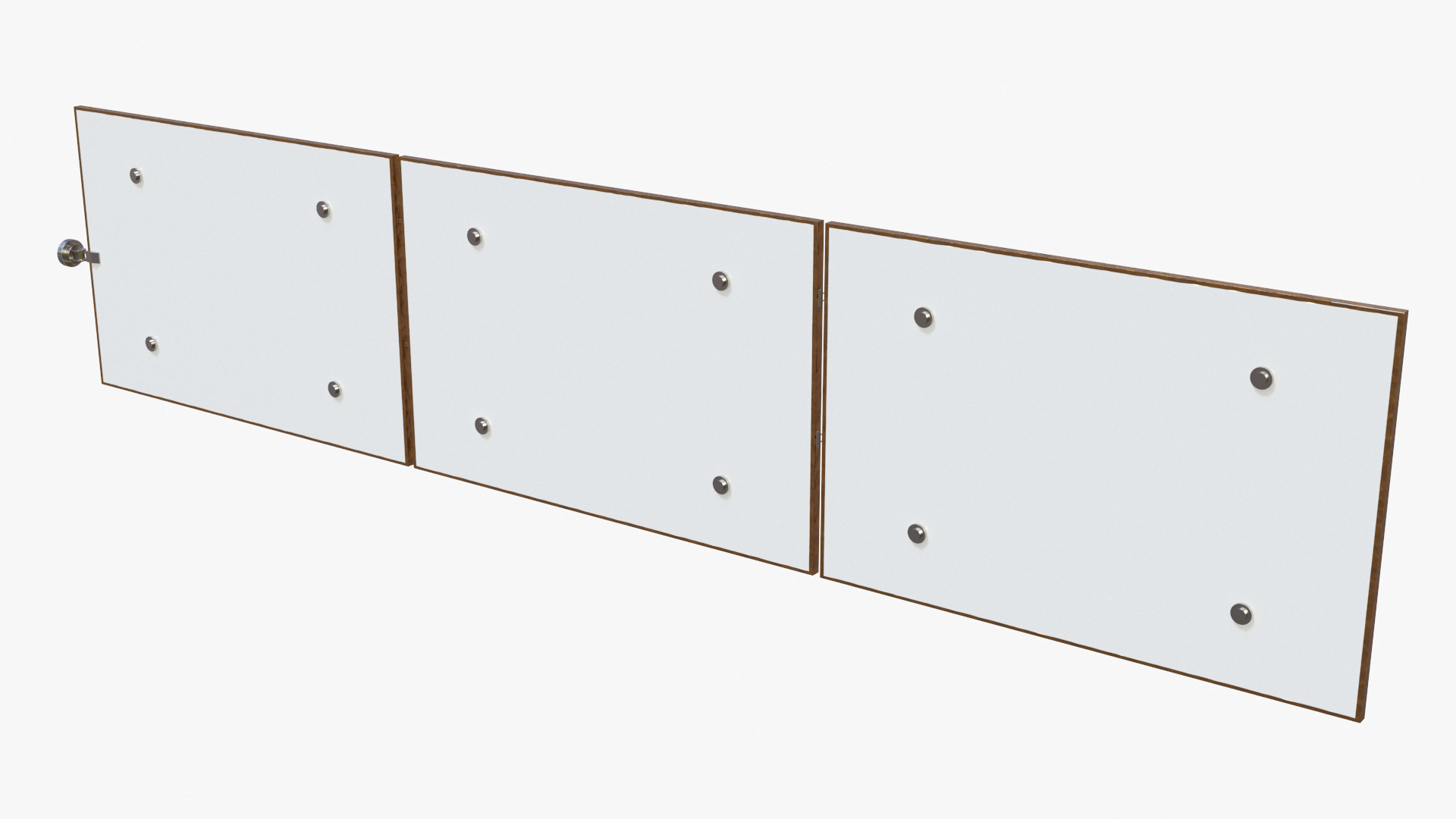 Satellite Solar Panel Array 3D