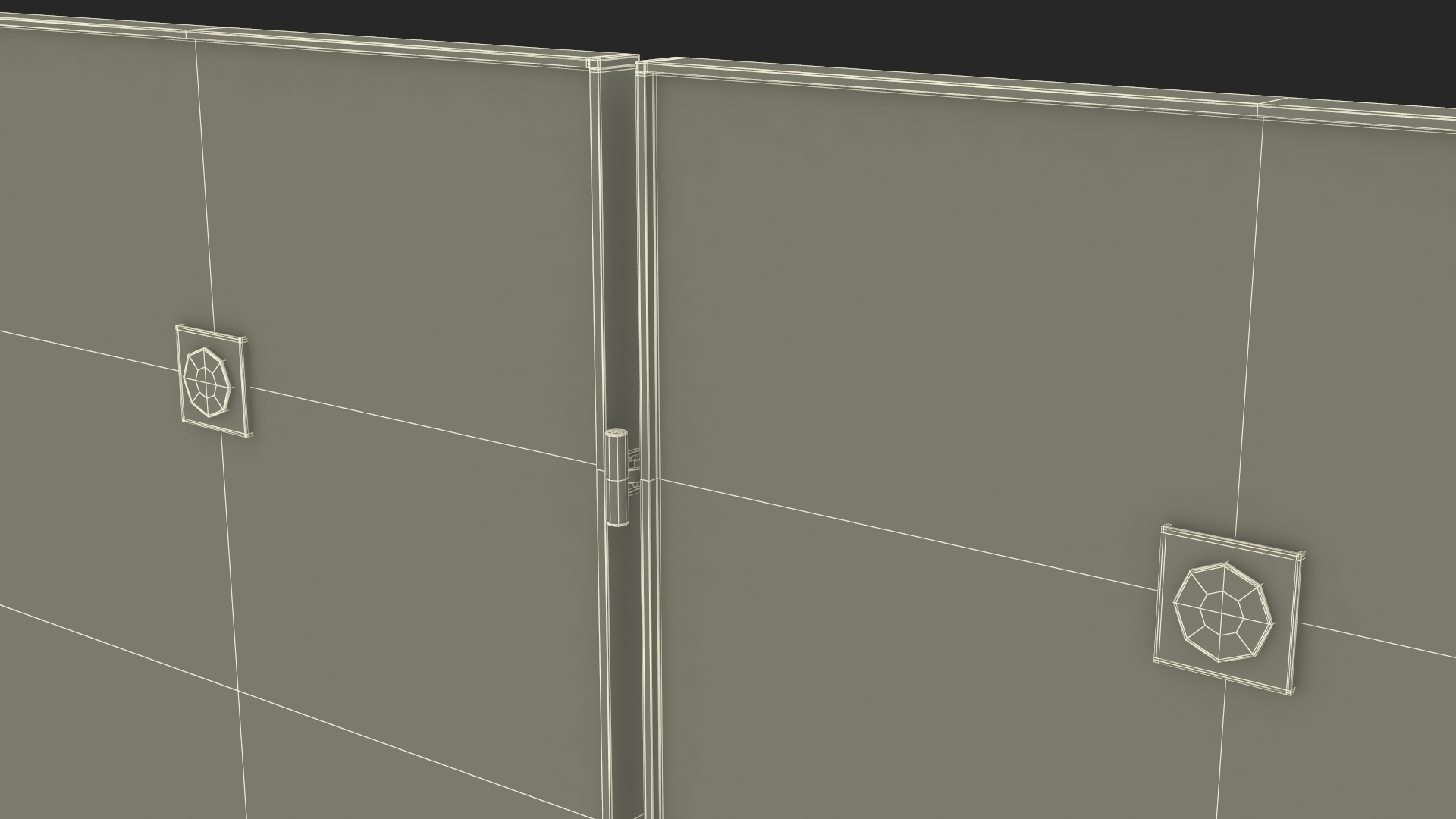 Satellite Solar Panel Array 3D