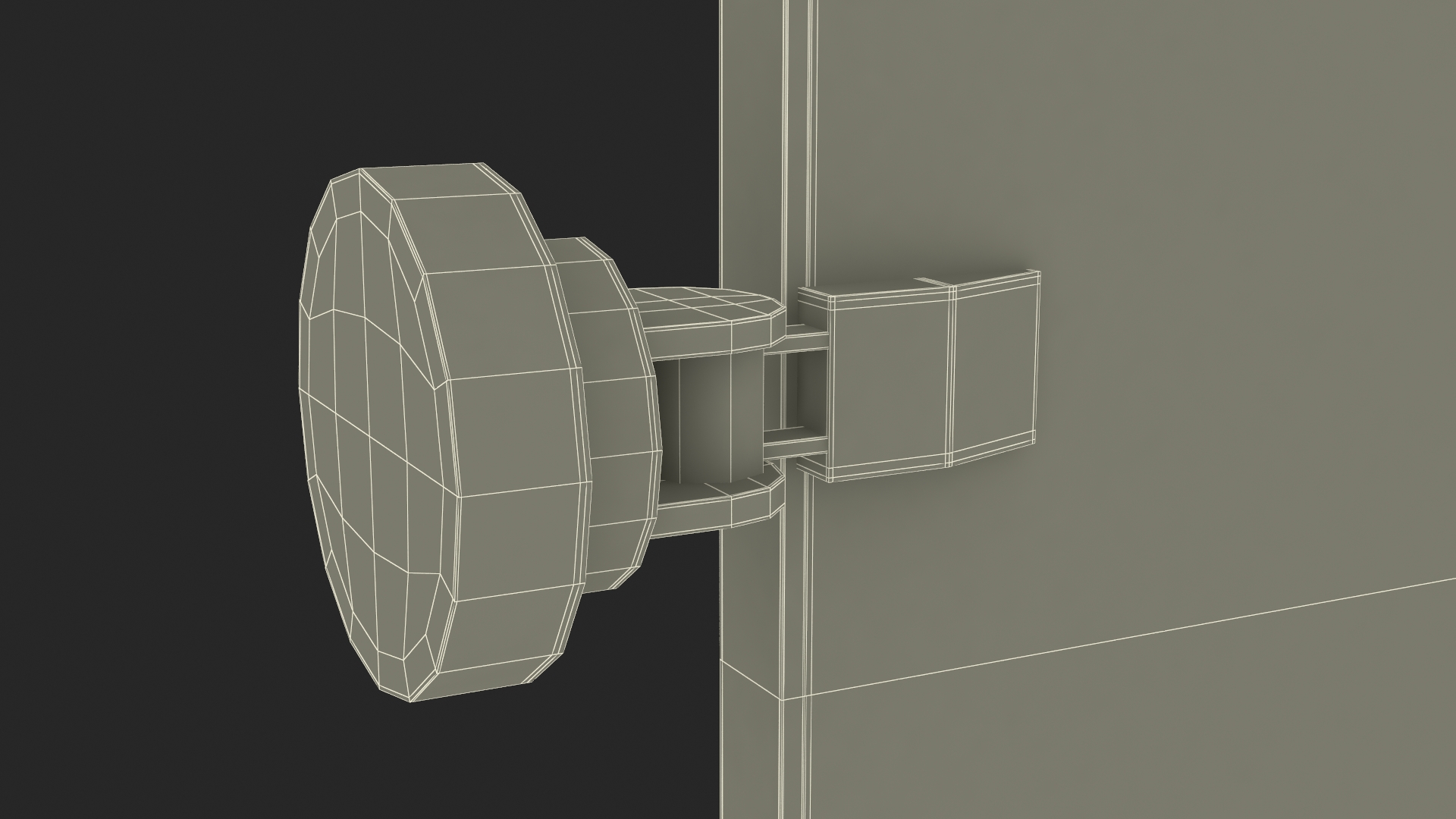 Satellite Solar Panel Array 3D