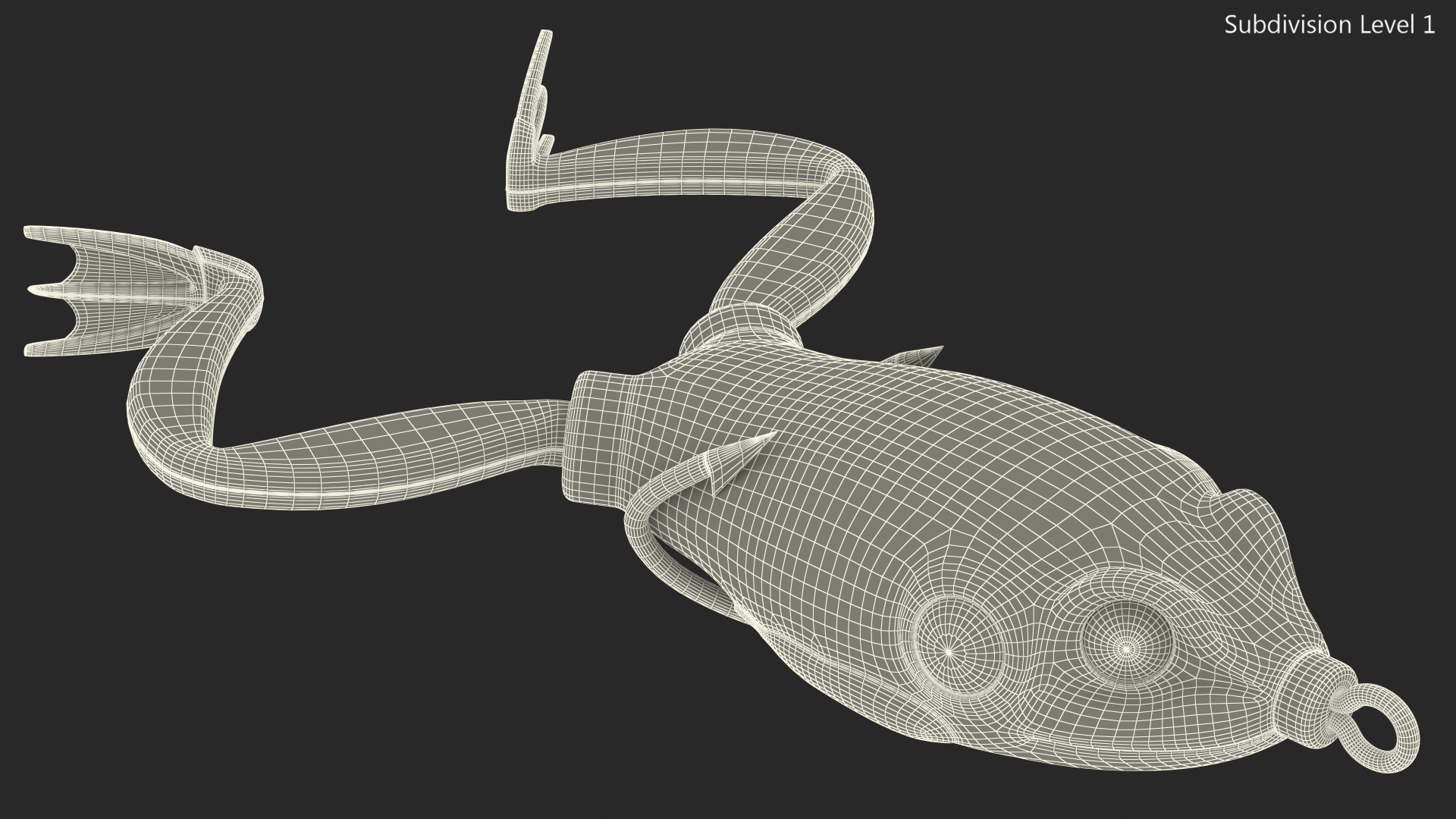 Soft Fishing Lure Frog 3D