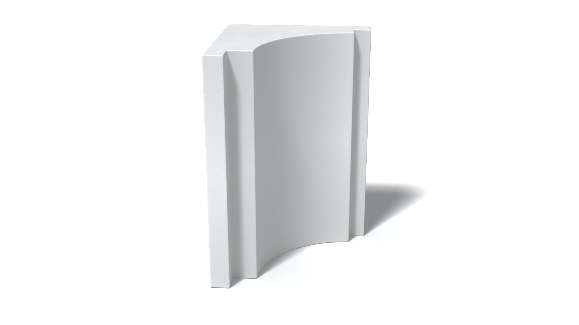 3D model Architectural Molding Gypsum Type 5