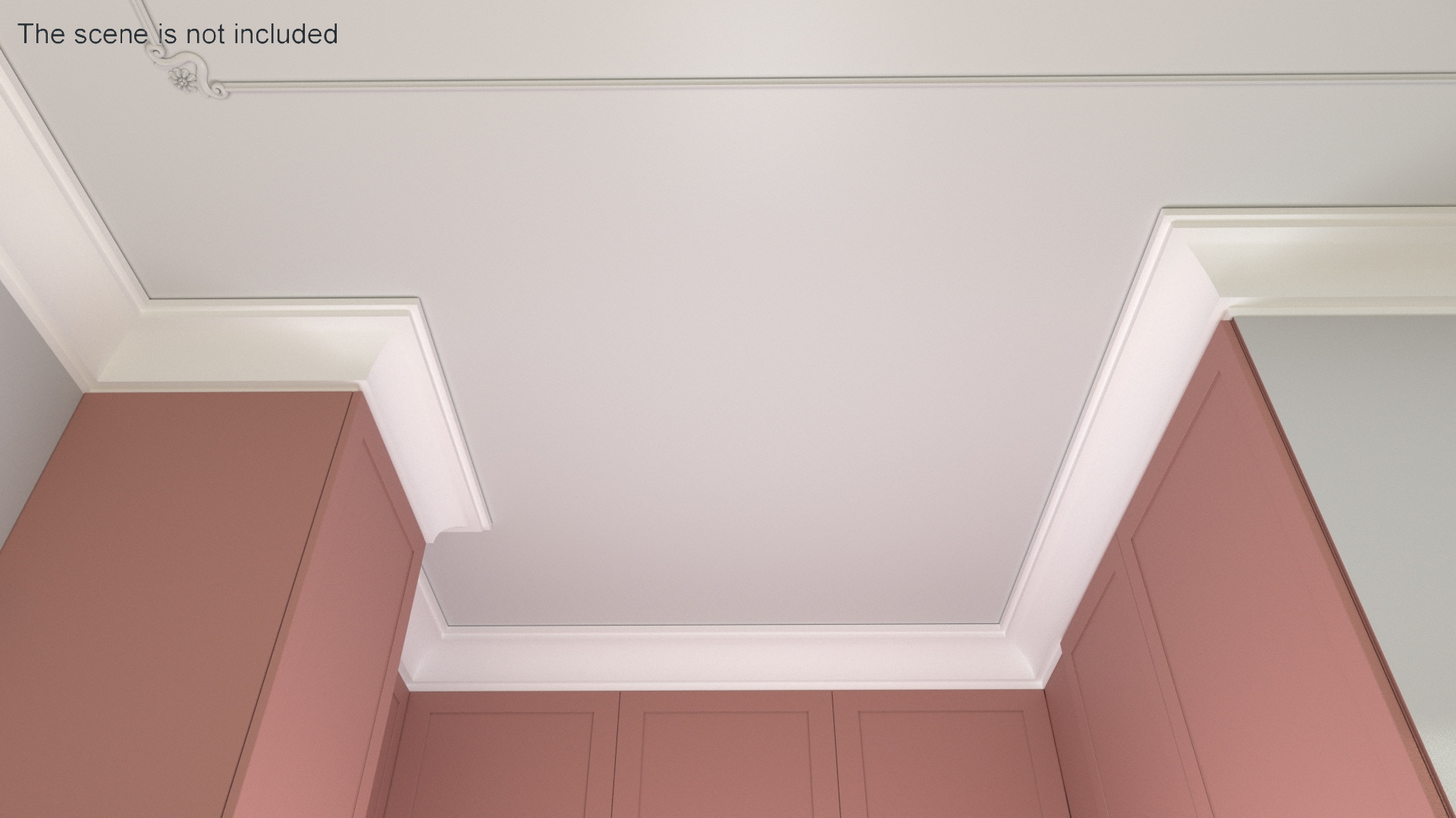3D model Architectural Molding Gypsum Type 5