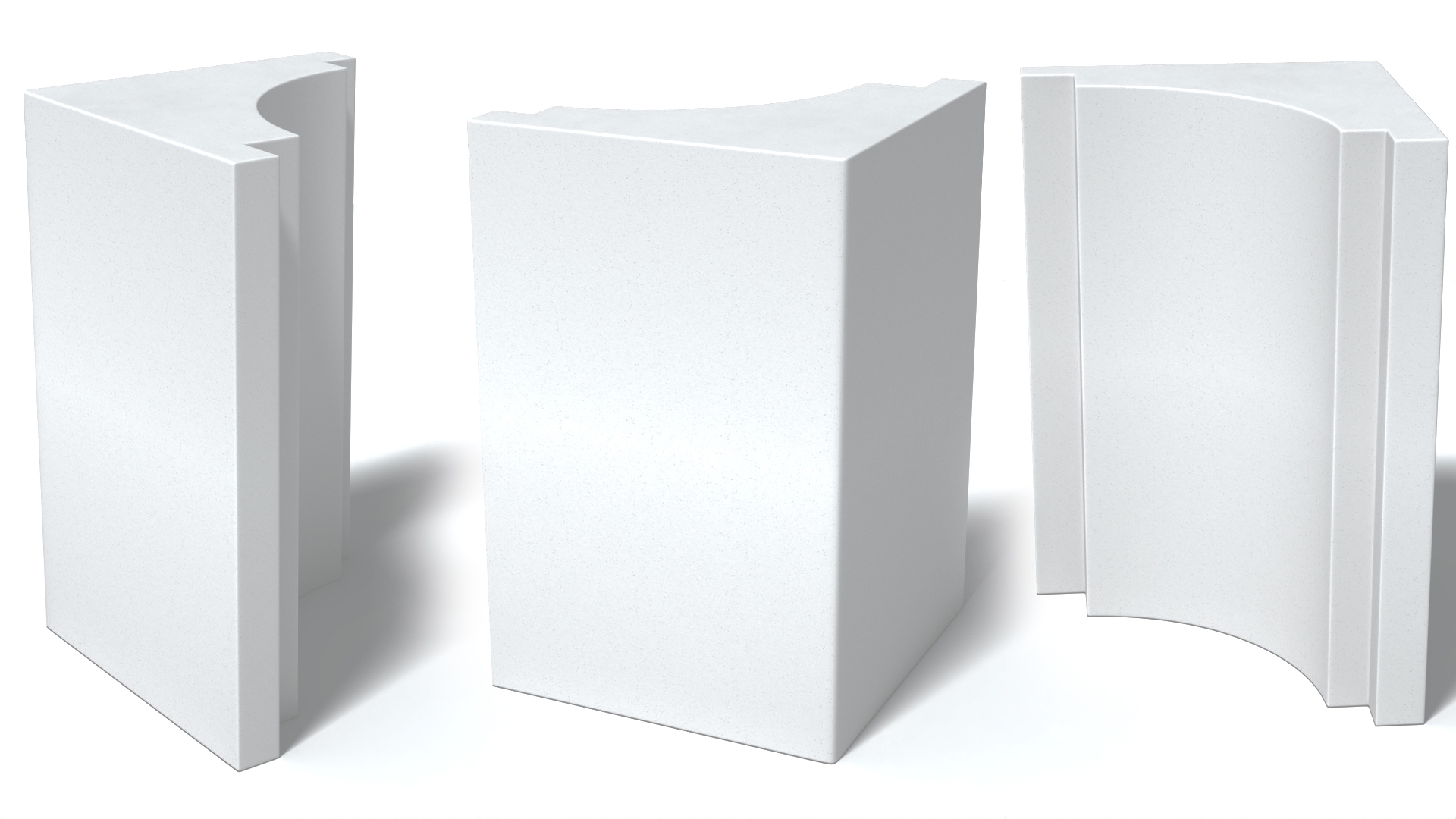 3D model Architectural Molding Gypsum Type 5