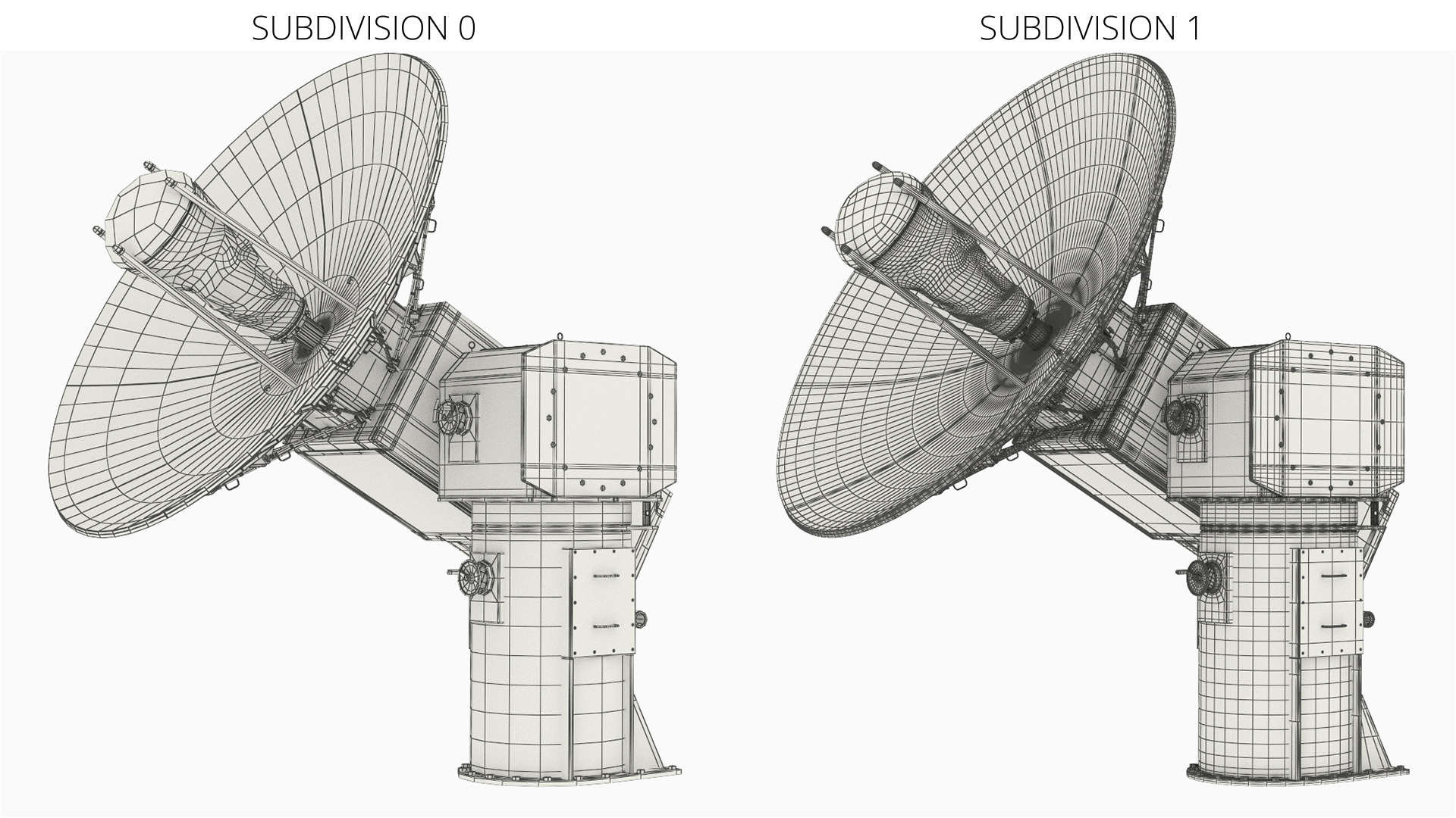 High Gain Radar Dish Antenna Module Desert, view 12